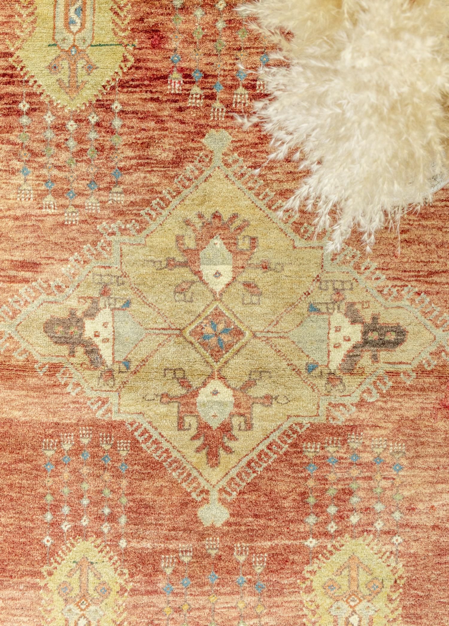 Soho Antiq-Krizantem Geleneksel Tasarımlı Yün Halı 170x305 Cm-Halı-3-Milagron.com