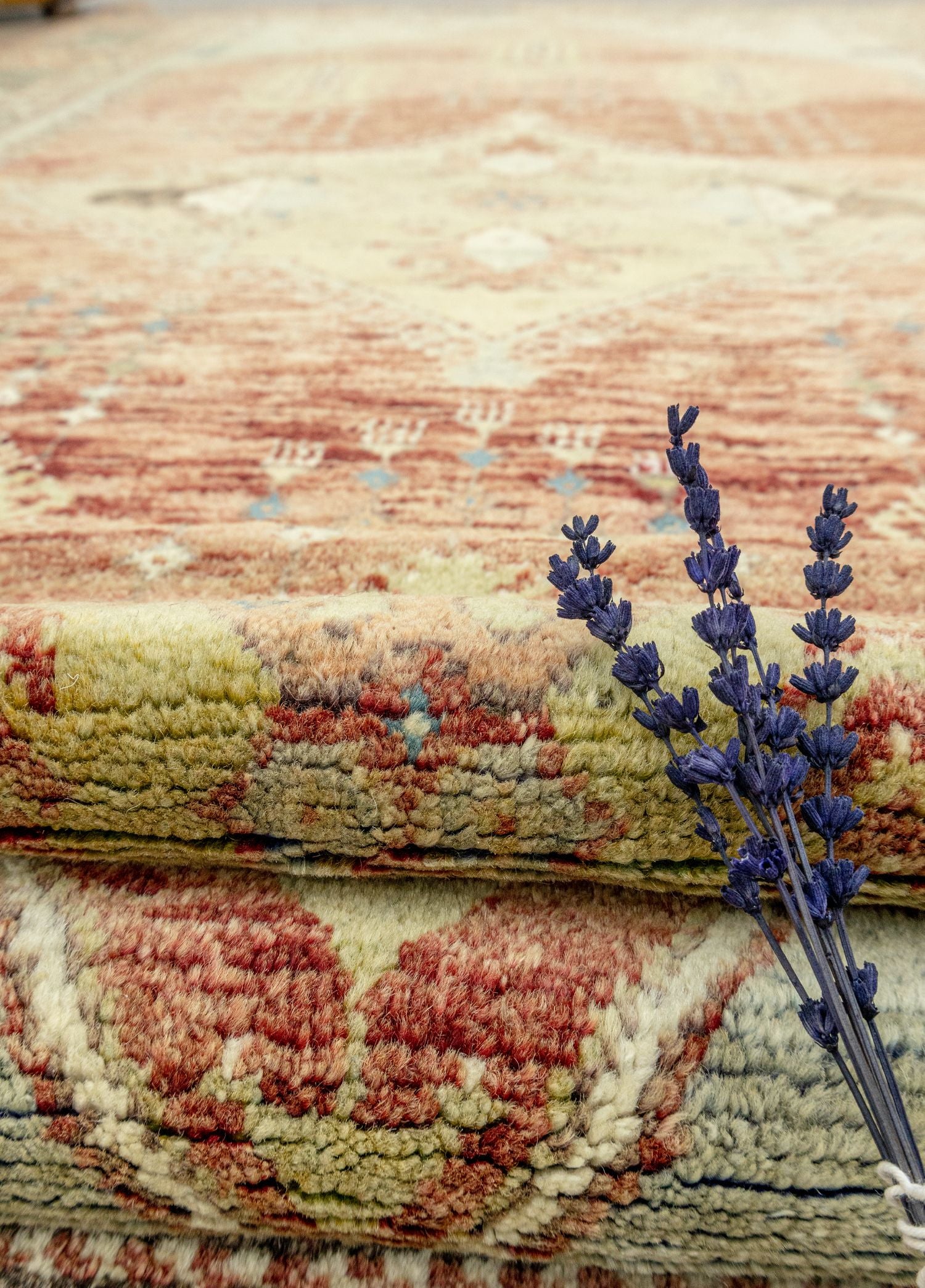 Soho Antiq-Krizantem Geleneksel Tasarımlı Yün Halı 170x305 Cm-Halı-4-Milagron.com