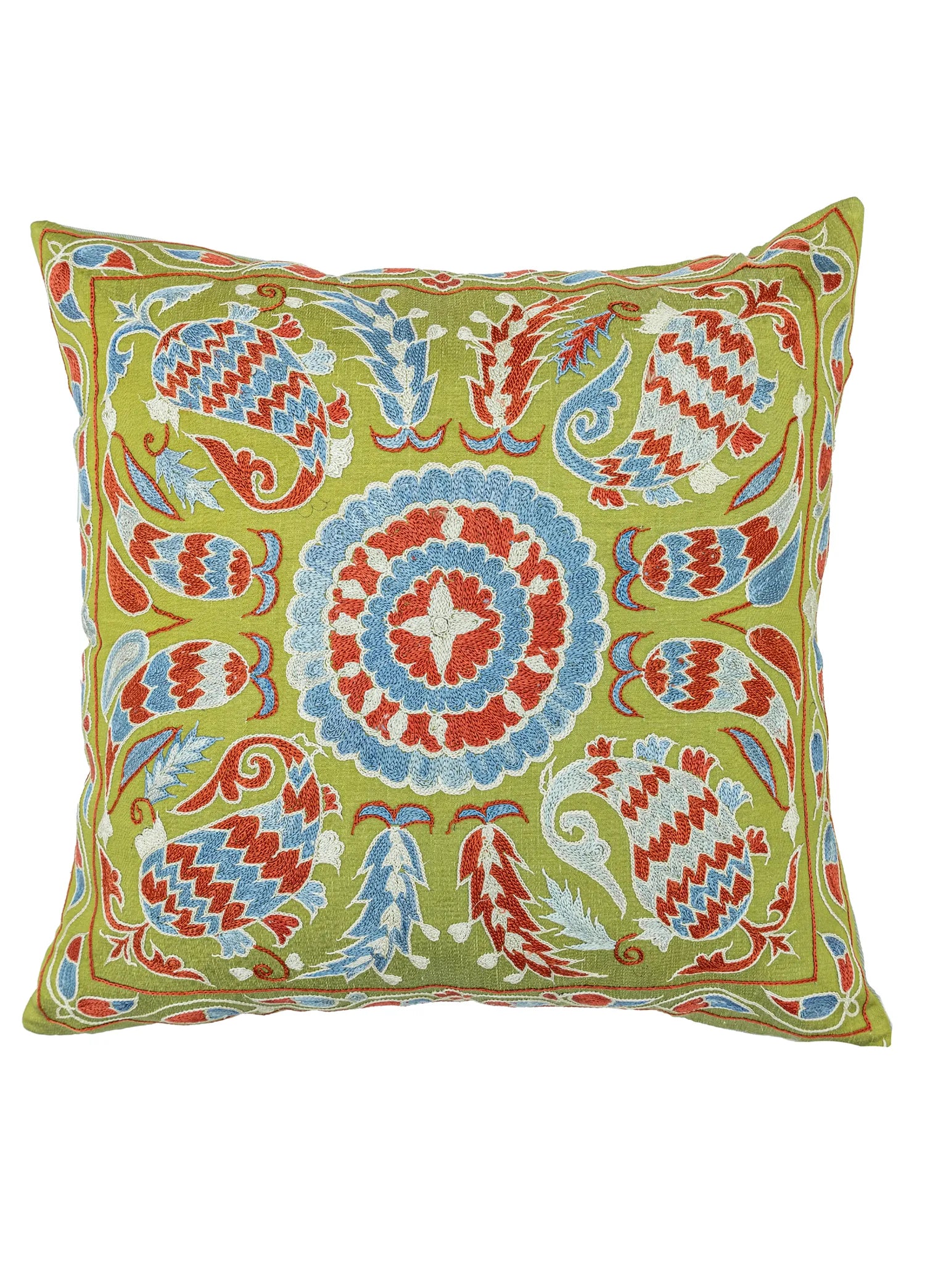 Soho Antiq-Kumralı Dekoratif Bohem Kırlent 50x50 Cm-1-Milagron.com