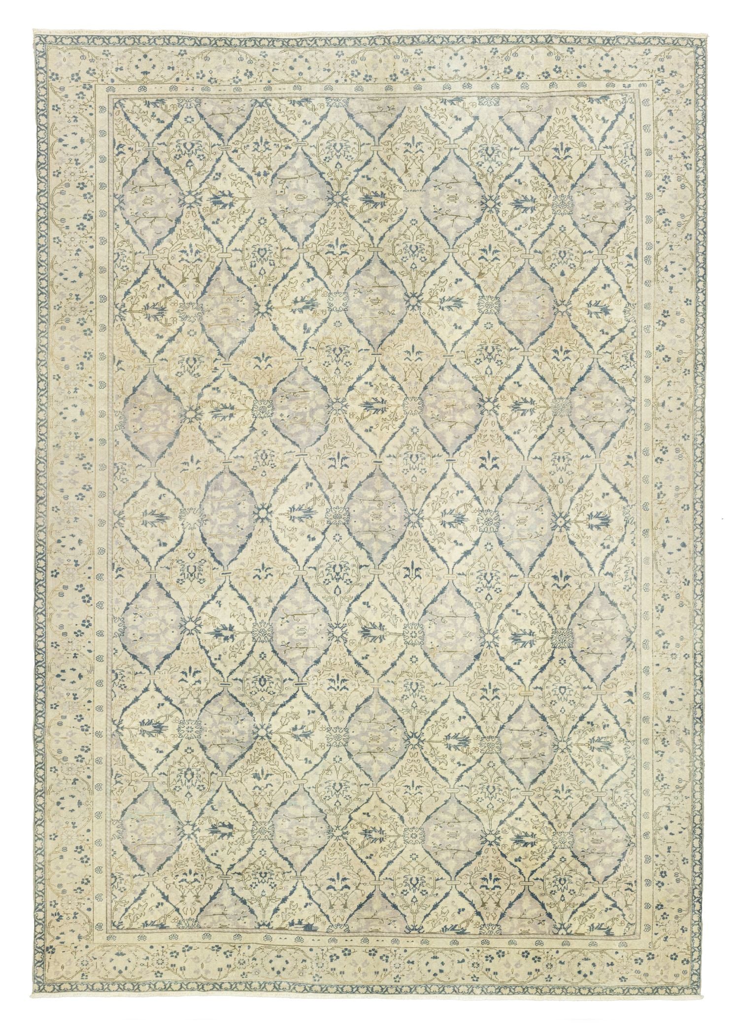 Soho Antiq-Laine Dekoratif El Dokuma Halı 254x361 Cm-6-Milagron.com