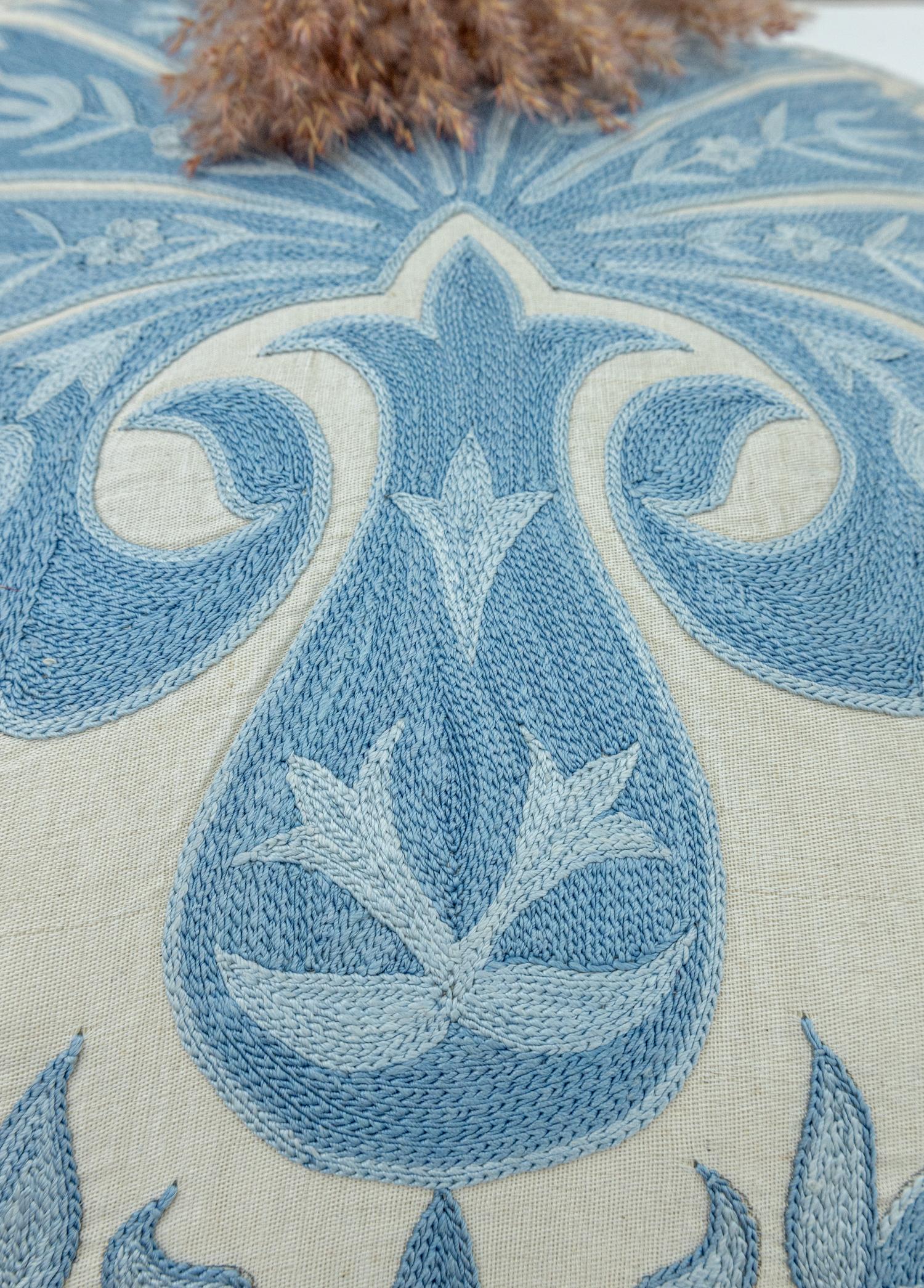 Soho Antiq-Laine El Yapımı İpek Kırlent 45x45 Cm-Kırlent-4-Milagron.com