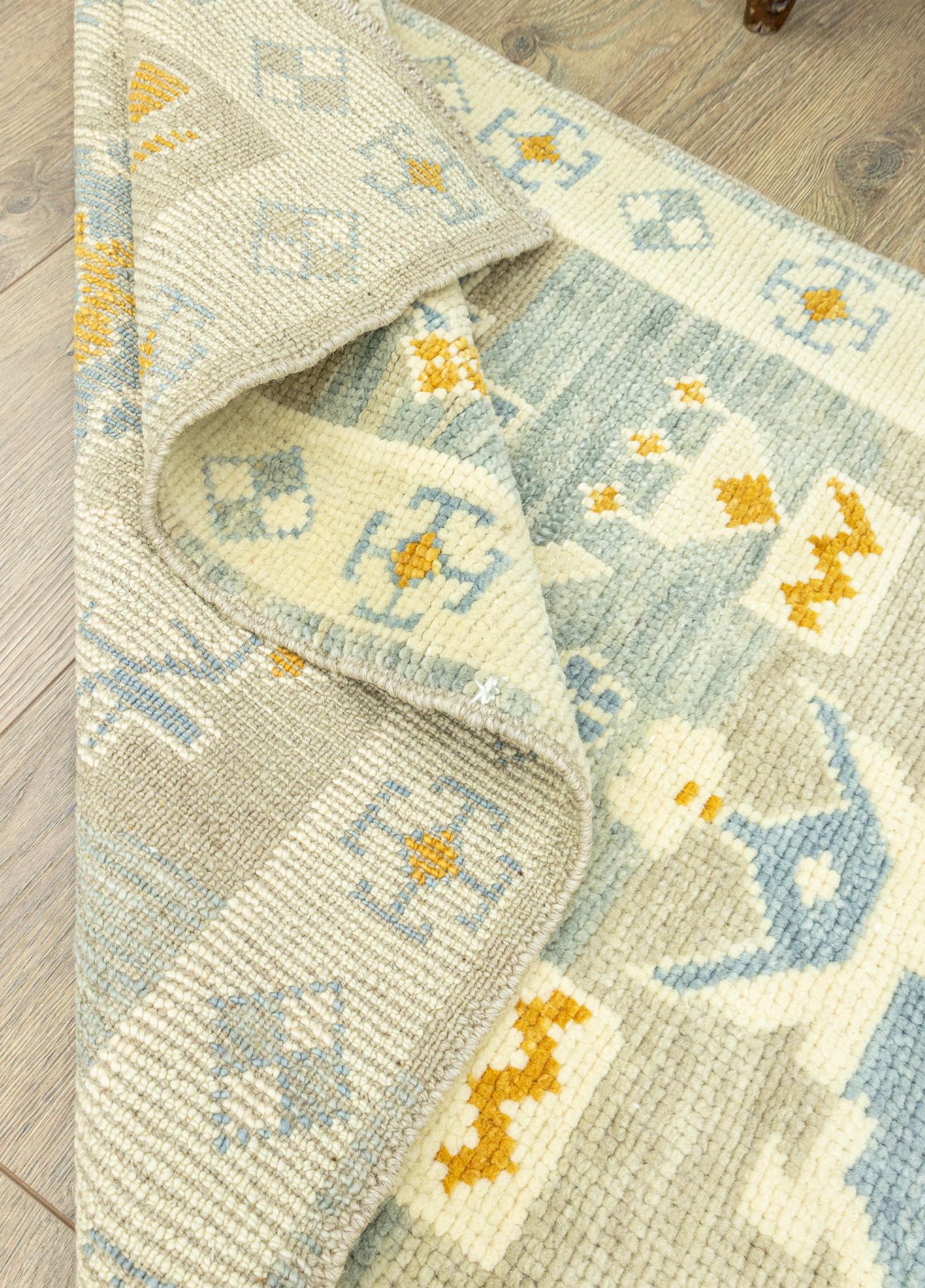 Soho Antiq-Larende Rustik El Dokuma Yolluk 77x276 Cm-Halı-6-Milagron.com