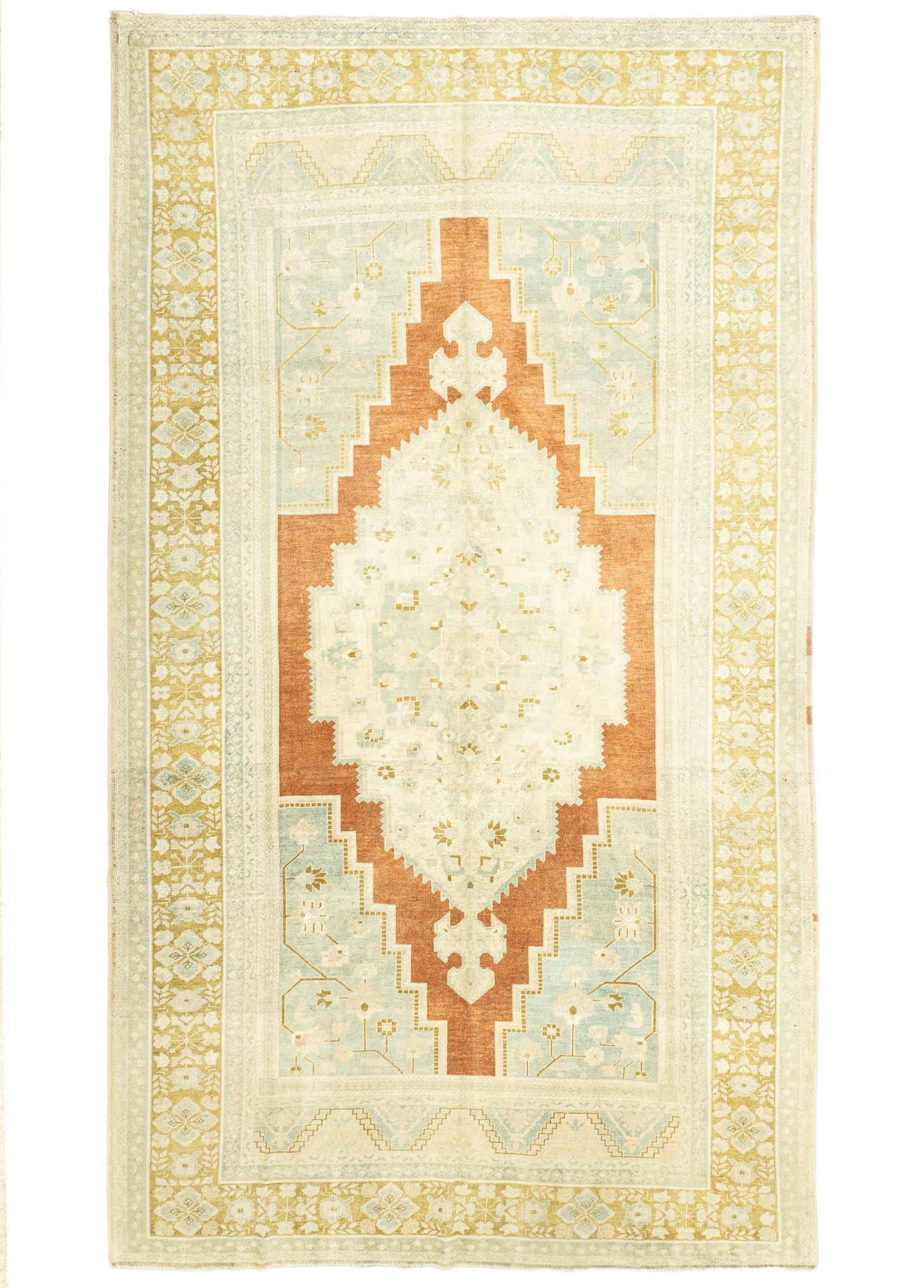 Soho Antiq-Laria El Dokuma Taşpınar Halı 206x360 Cm-Halı-1-Milagron.com