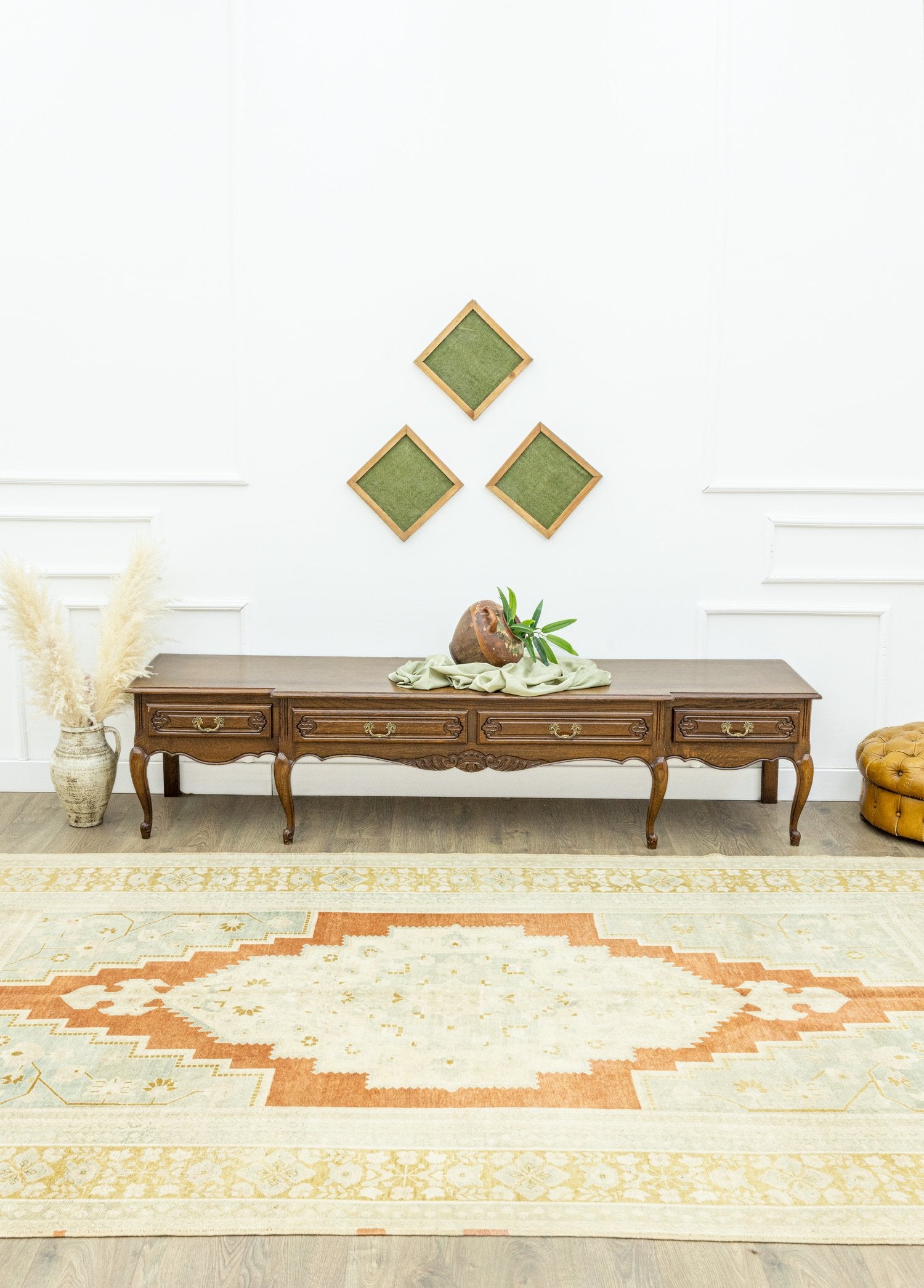 Soho Antiq-Laria El Dokuma Taşpınar Halı 206x360 Cm-Halı-2-Milagron.com