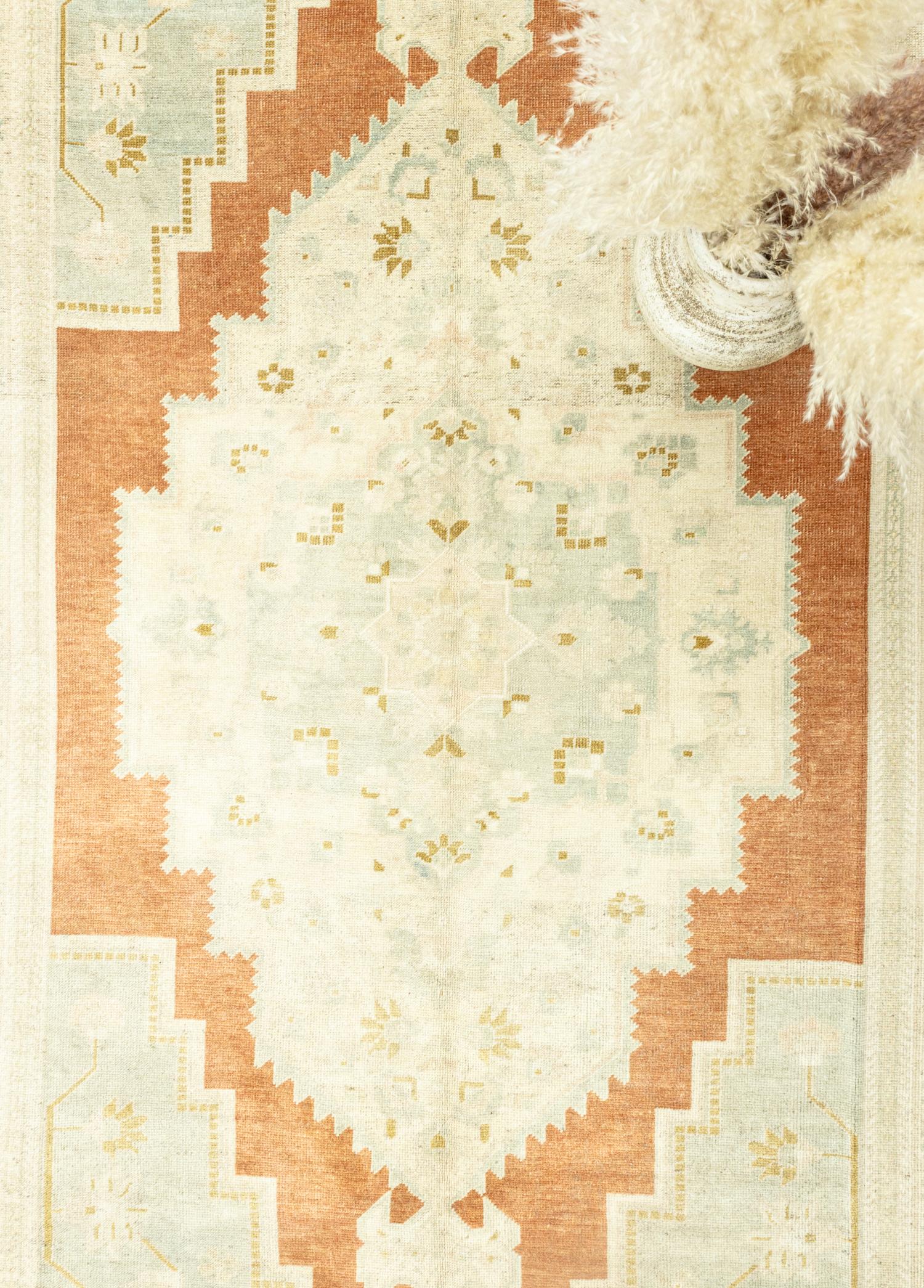 Soho Antiq-Laria El Dokuma Taşpınar Halı 206x360 Cm-Halı-3-Milagron.com