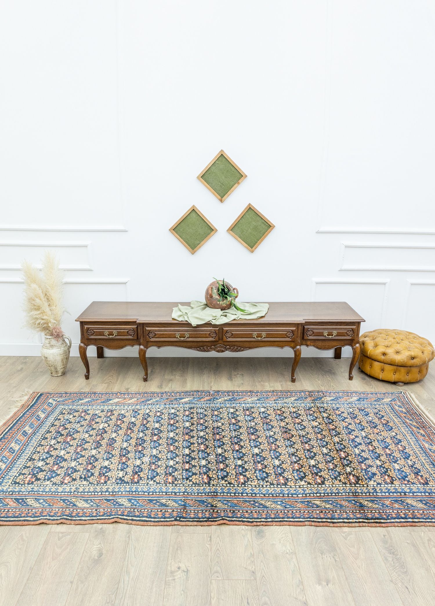 Soho Antiq-Larin El Dokuma Yün İran Halısı 141x287 Cm-Halı-2-Milagron.com