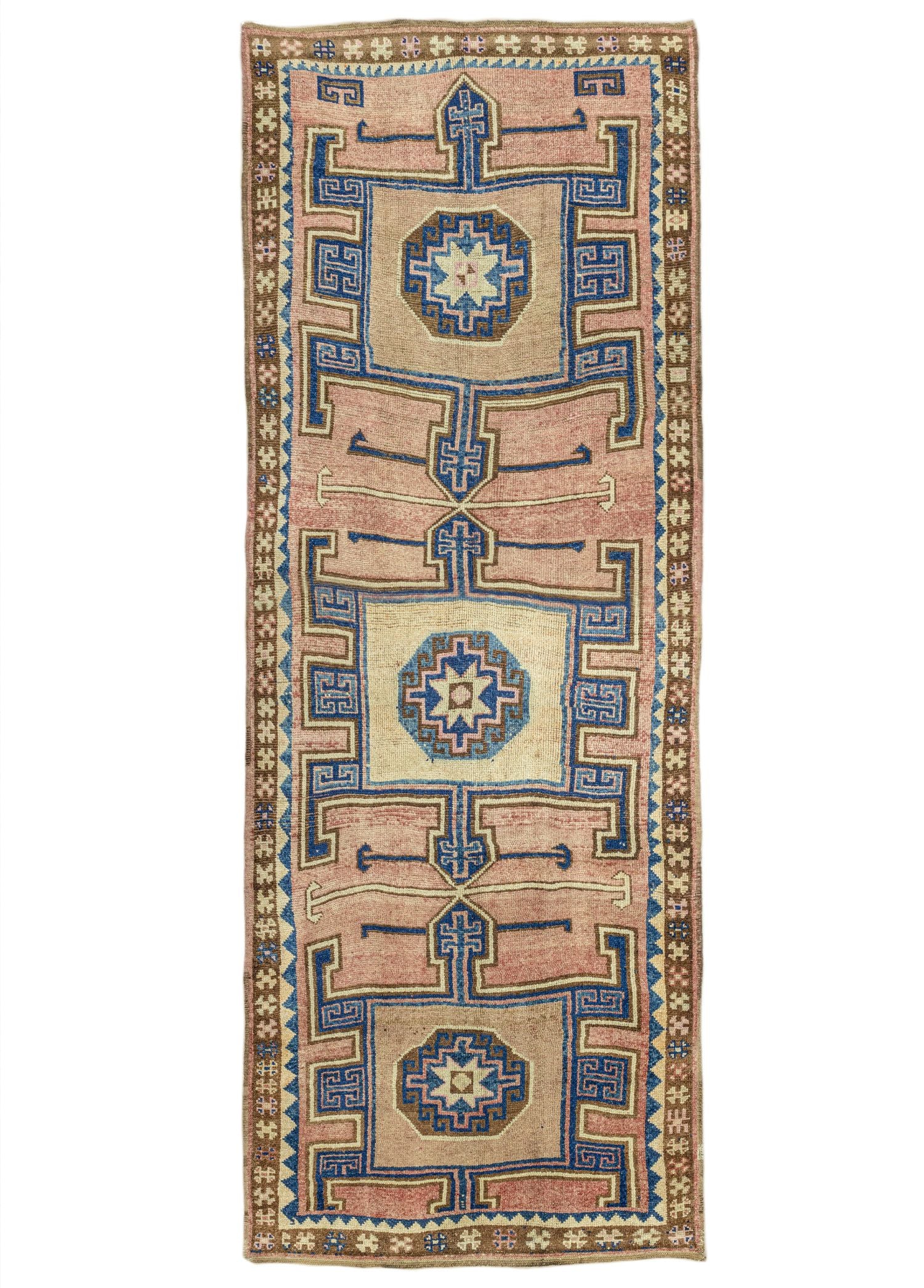 Soho Antiq-Leylak El Dokuma Herki Yolluk 146x389 Cm-Halı-1-Milagron.com