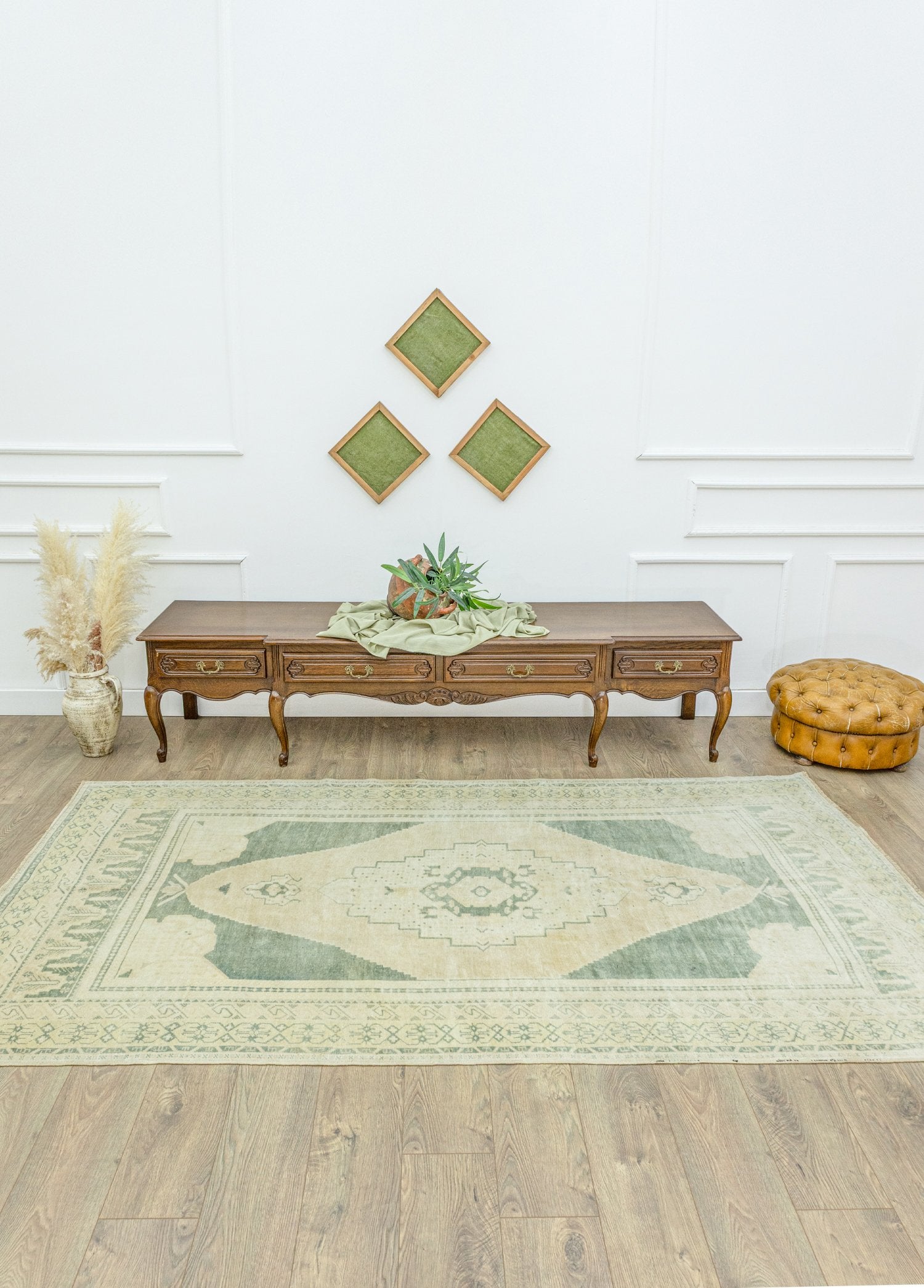 Soho Antiq-Leylak Vintage El Dokuma Yün Halı 151x278 Cm-2-Milagron.com