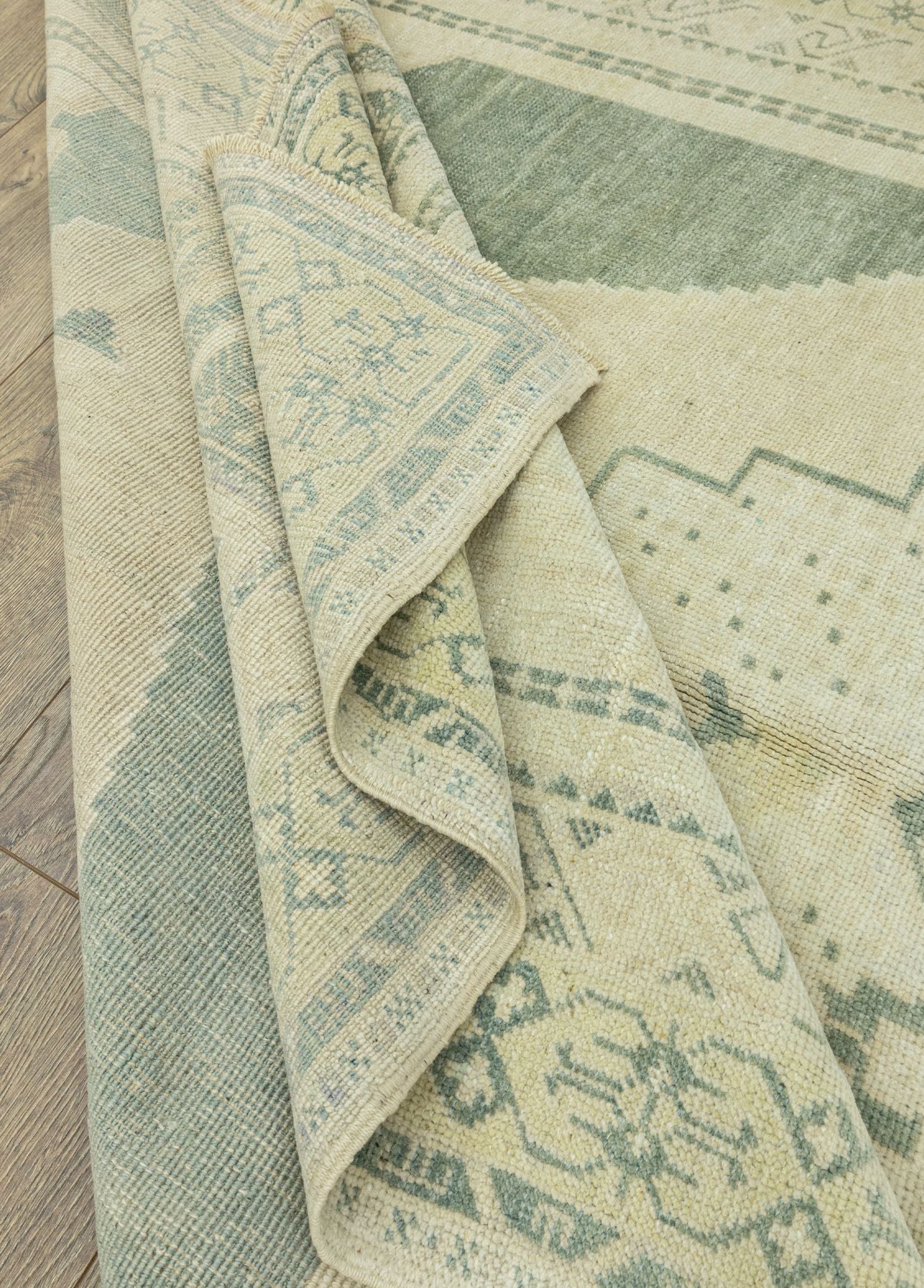 Soho Antiq-Leylak Vintage El Dokuma Yün Halı 151x278 Cm-6-Milagron.com