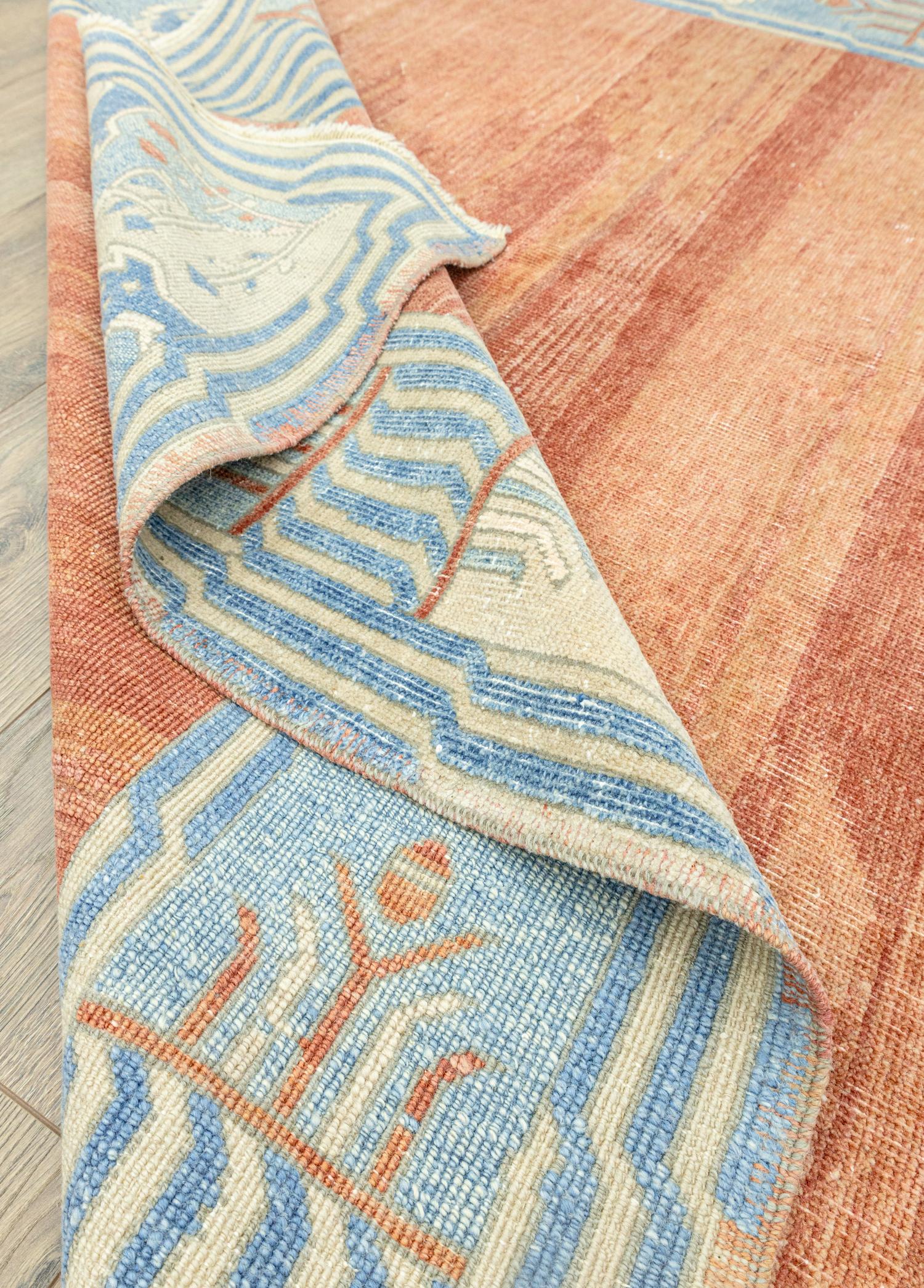 Soho Antiq-Liatris El Dokuma Azeri Halı 180x233 Cm-Halı-3-Milagron.com