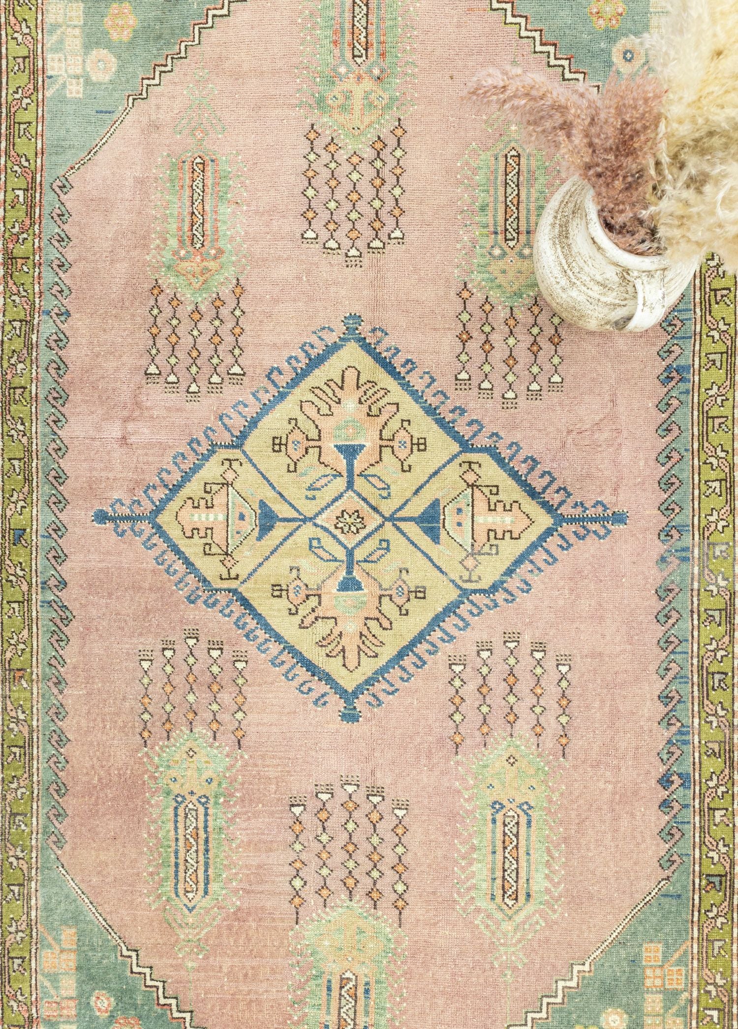 Soho Antiq-Likya El Dokuma Yün Dazkırı Halısı 166x288 Cm-Halı-3-Milagron.com