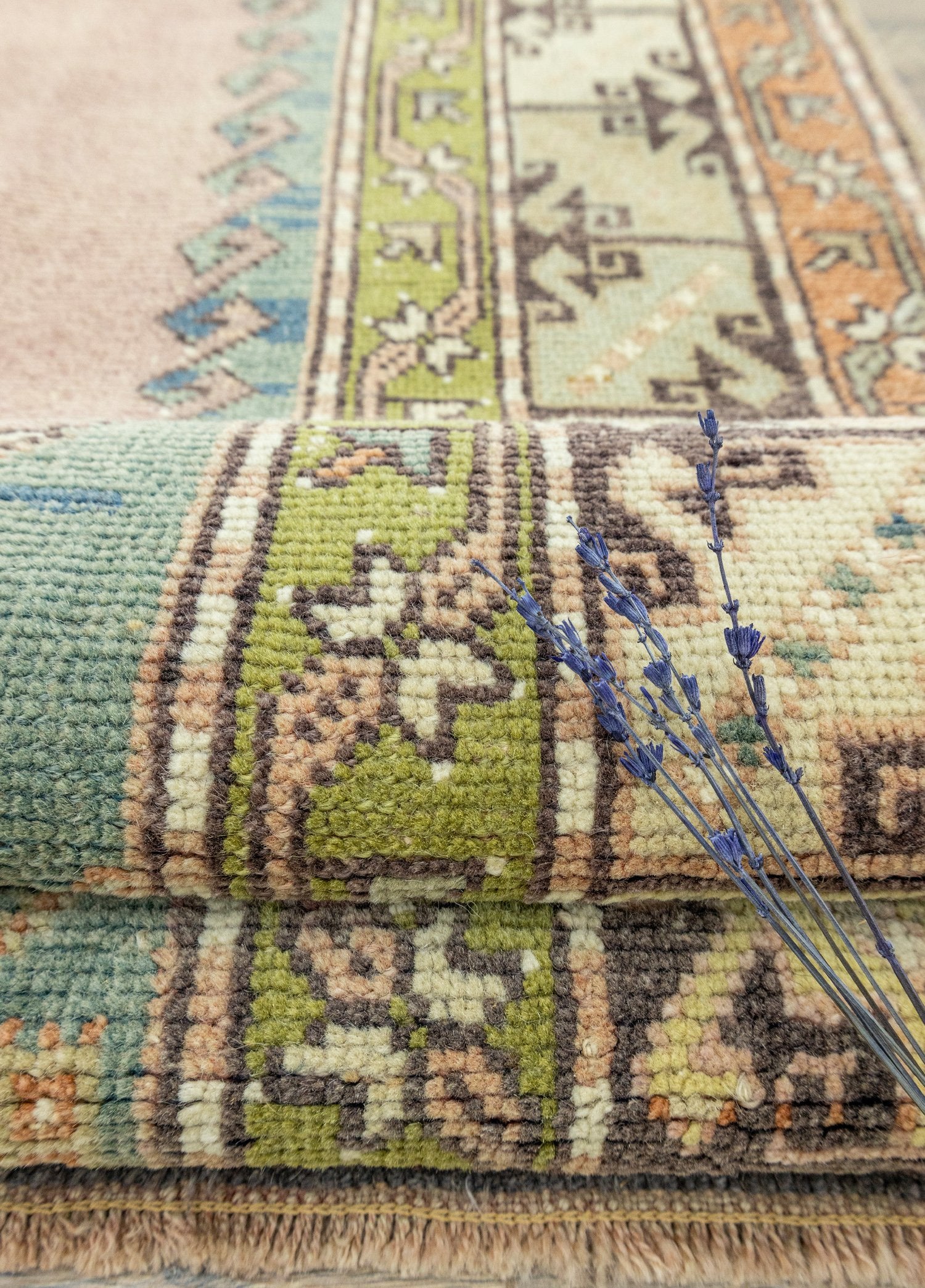 Soho Antiq-Likya El Dokuma Yün Dazkırı Halısı 166x288 Cm-Halı-4-Milagron.com