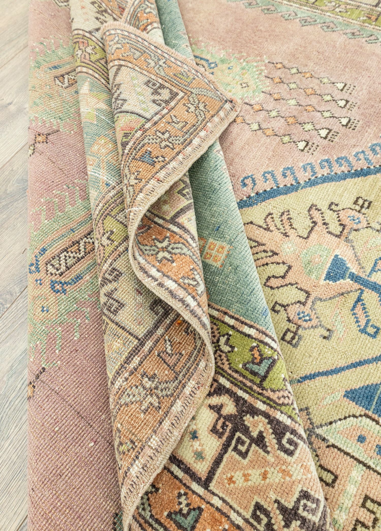 Soho Antiq-Likya El Dokuma Yün Dazkırı Halısı 166x288 Cm-Halı-7-Milagron.com