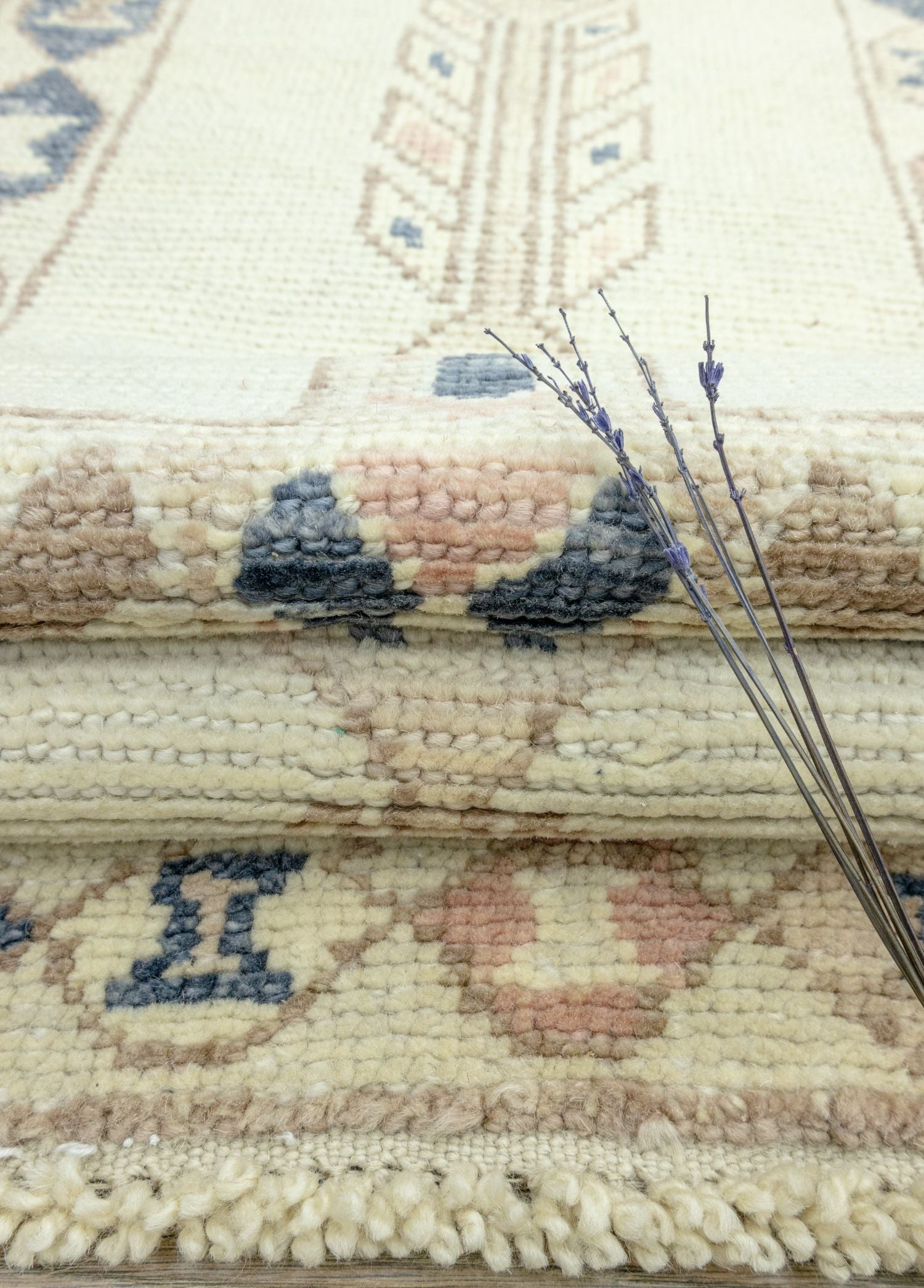 Soho Antiq-Lindsey El Dokuma Yün Yolluk 56x193 Cm-Halı-4-Milagron.com