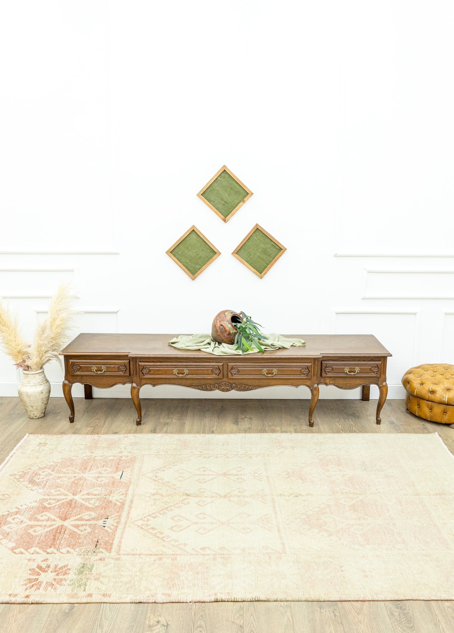 Soho Antiq-Linn Abraj Tasarımlı El Dokuma Halı 158x275 Cm-Halı-2-Milagron.com