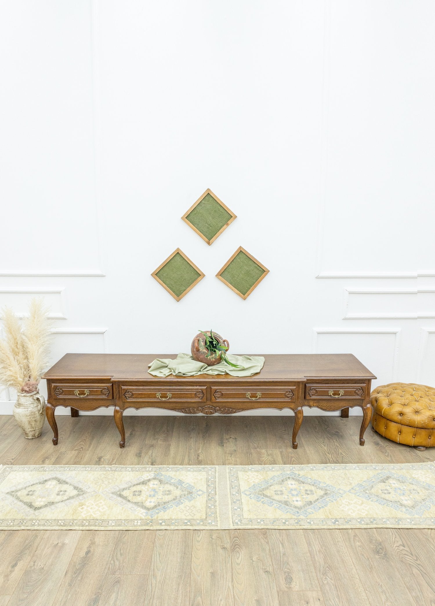 Soho Antiq-Loras El Dokuma Uşak Yolluk 59x283 Cm-Halı-2-Milagron.com