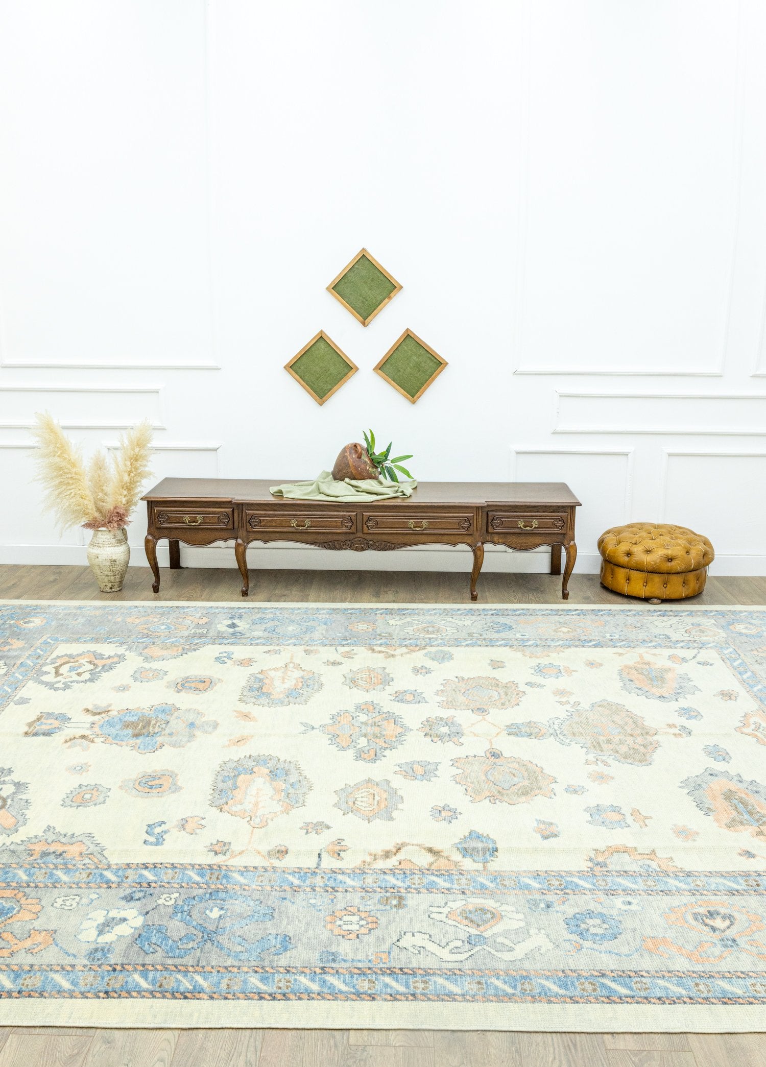 Soho Antiq-Madel El Dokuma Büyük Uşak Halısı 310x426 Cm-Halı-2-Milagron.com