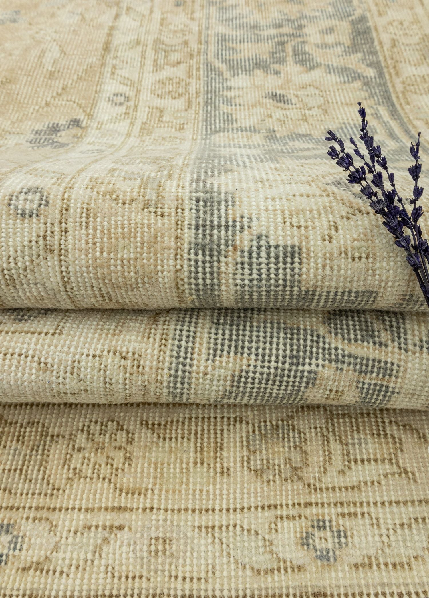 Soho Antiq-Madel Rustik Tasarımlı El Dokuma Halı 270x382 Cm-4-Milagron.com