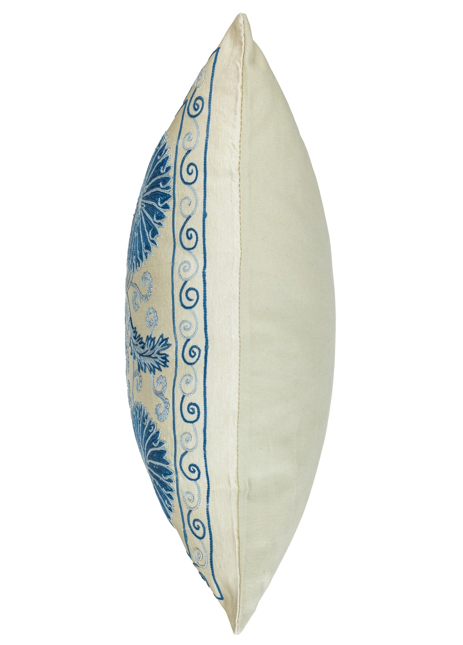 Soho Antiq-Madlen El Yapımı Suzani Kırlent 50x50 Cm-Kırlent-6-Milagron.com