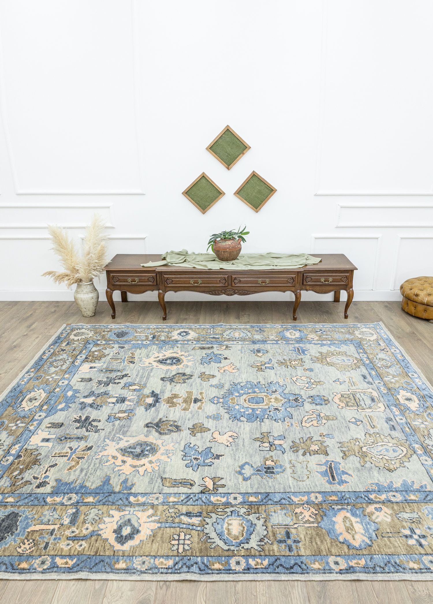 Soho Antiq-Maise El Dokuma Yün Uşak Halısı 254x290 Cm-Halı-2-Milagron.com