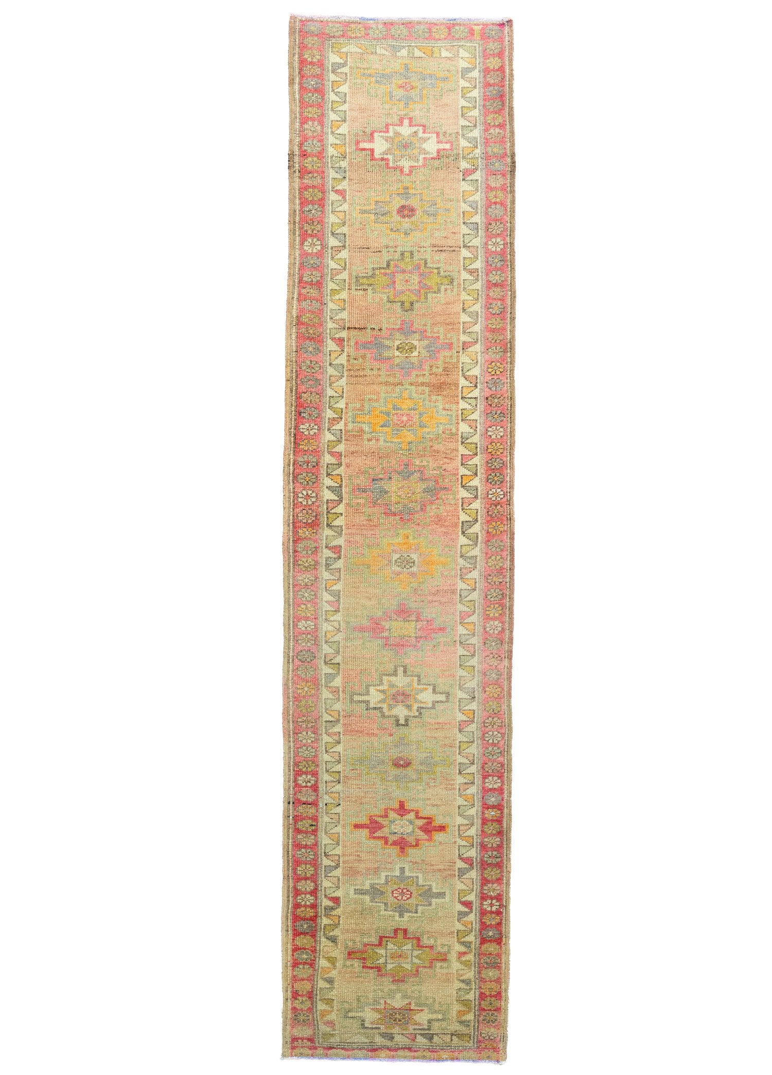 Soho Antiq-Malena Etnik El Dokuma Herki Yolluk 86x452 Cm-Halı-1-Milagron.com
