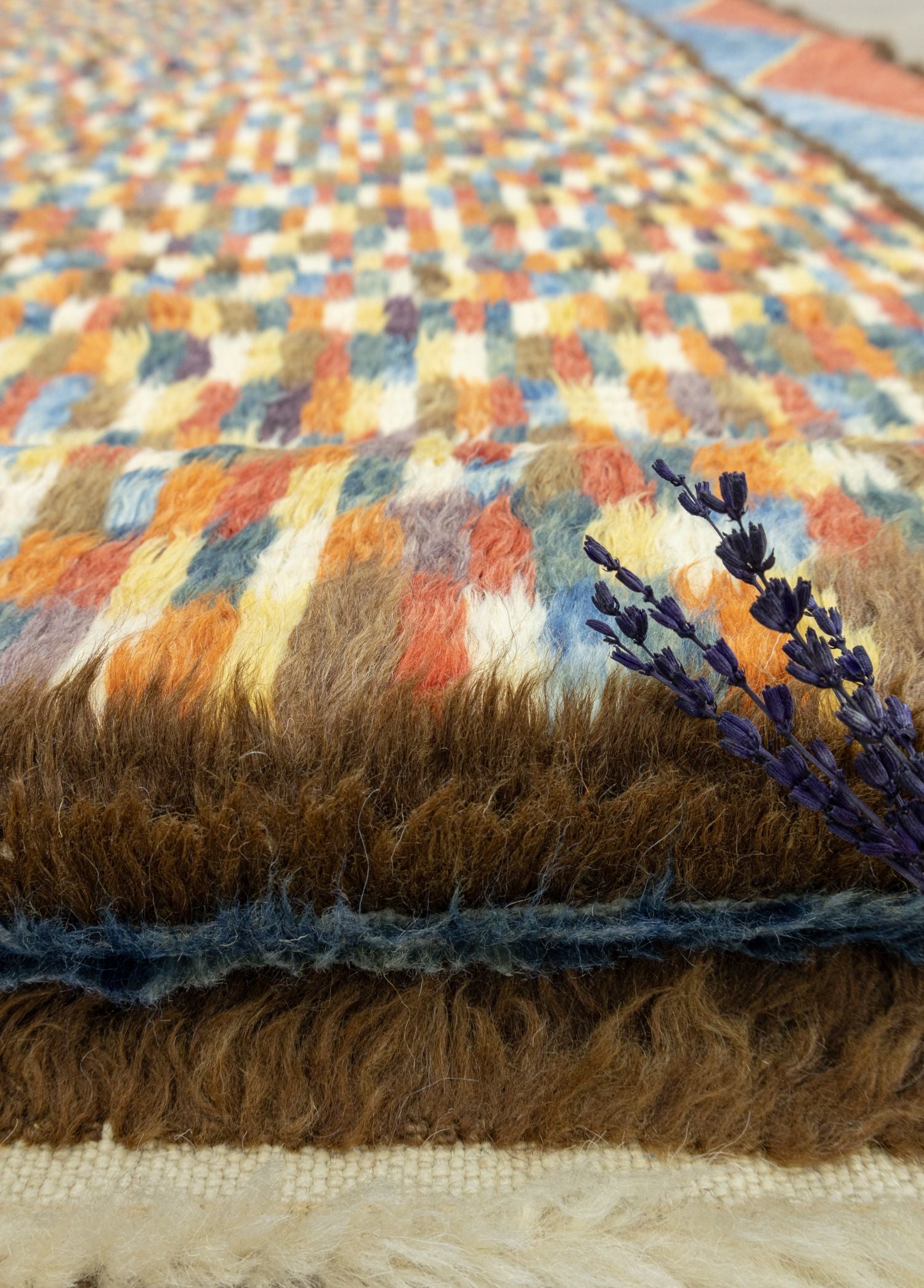 Soho Antiq-Mathilde Renkli El Dokuma Tülü Halı 153x264 Cm-Halı-4-Milagron.com