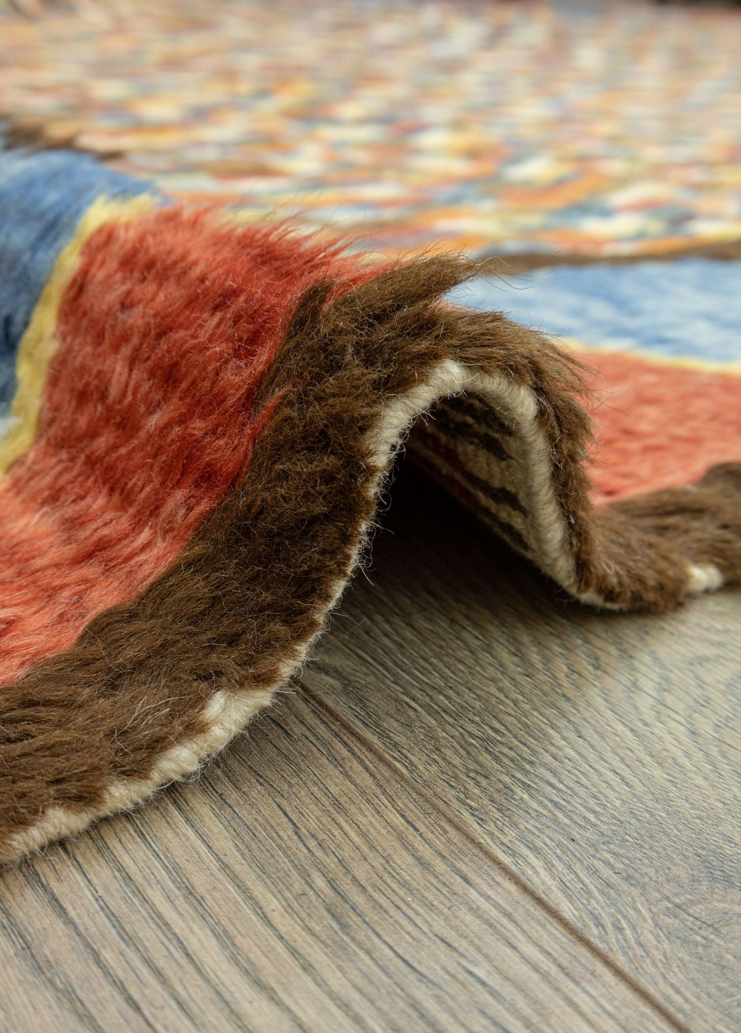 Soho Antiq-Mathilde Renkli El Dokuma Tülü Halı 153x264 Cm-Halı-5-Milagron.com