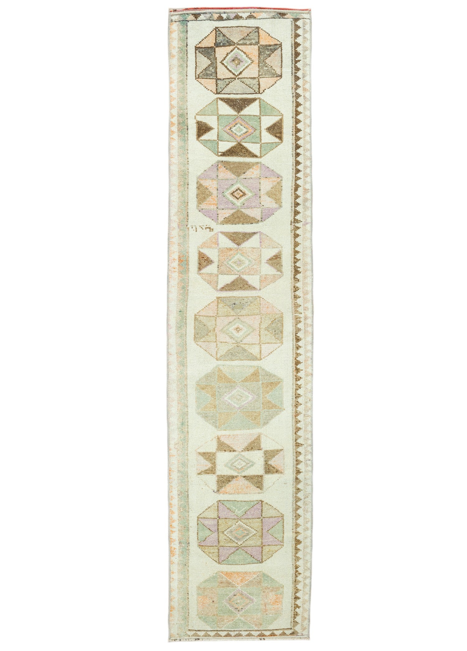 Soho Antiq-Meshed El Dokuma Yün Herki Yolluk 79x397 Cm-Halı-1-Milagron.com