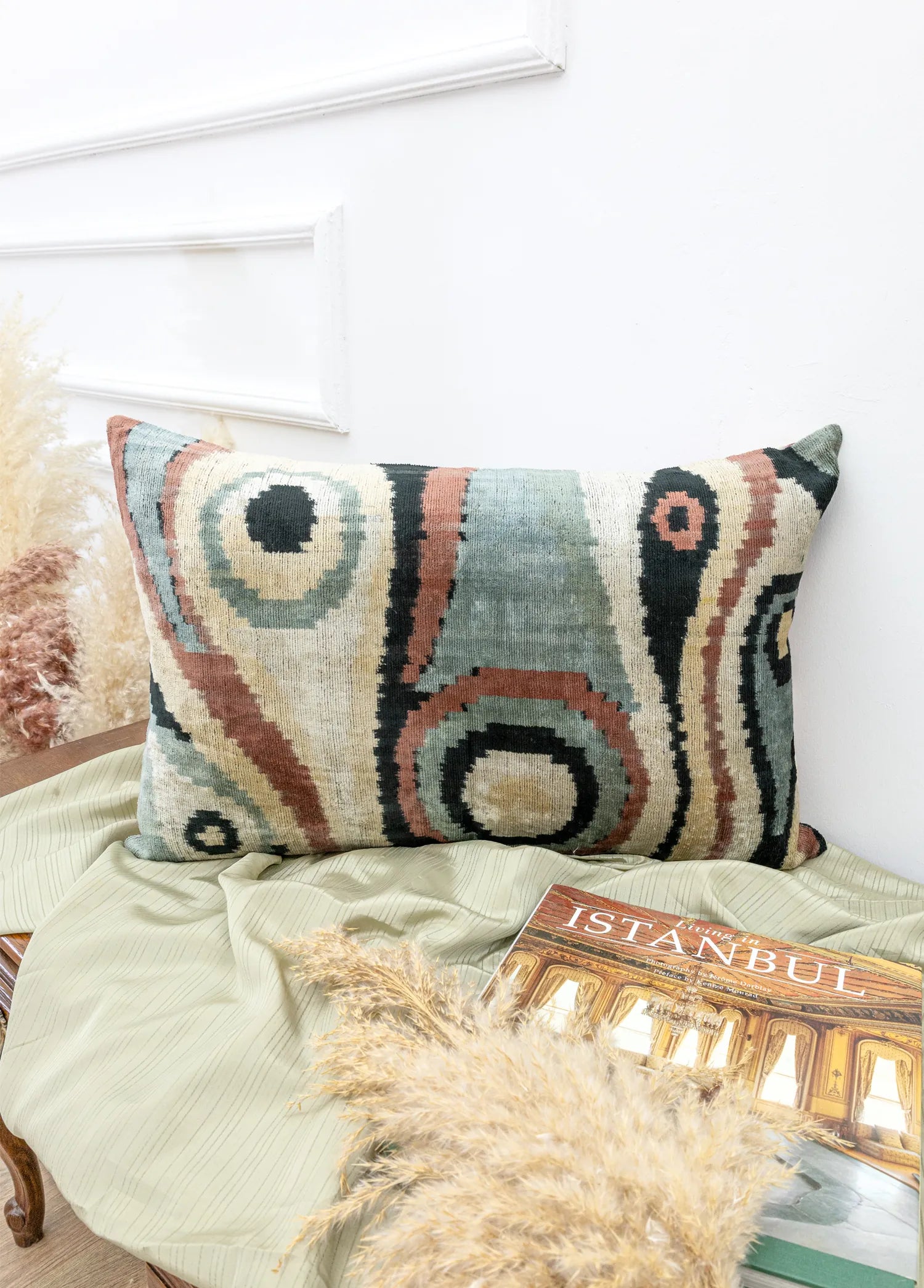 Soho Antiq-Natura çift Taraflı İkat Kırlent 60x40 Cm-2-Milagron.com