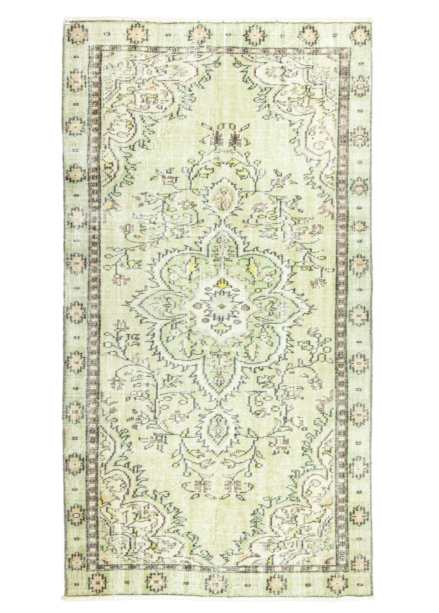 Soho Antiq-Nerine Floral El Dokuma Halı 134x254 Cm-Halı-1-Milagron.com