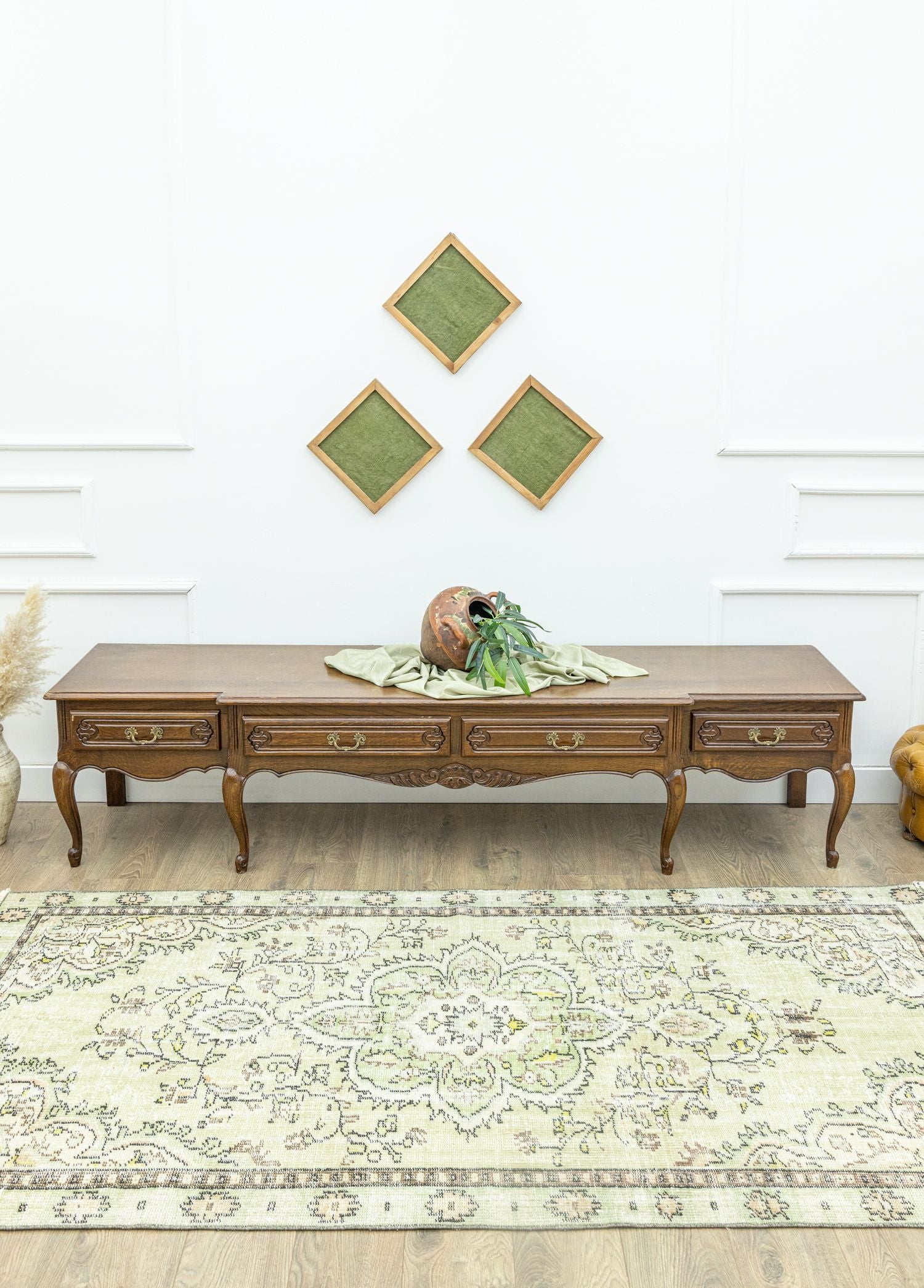 Soho Antiq-Nerine Floral El Dokuma Halı 134x254 Cm-Halı-2-Milagron.com