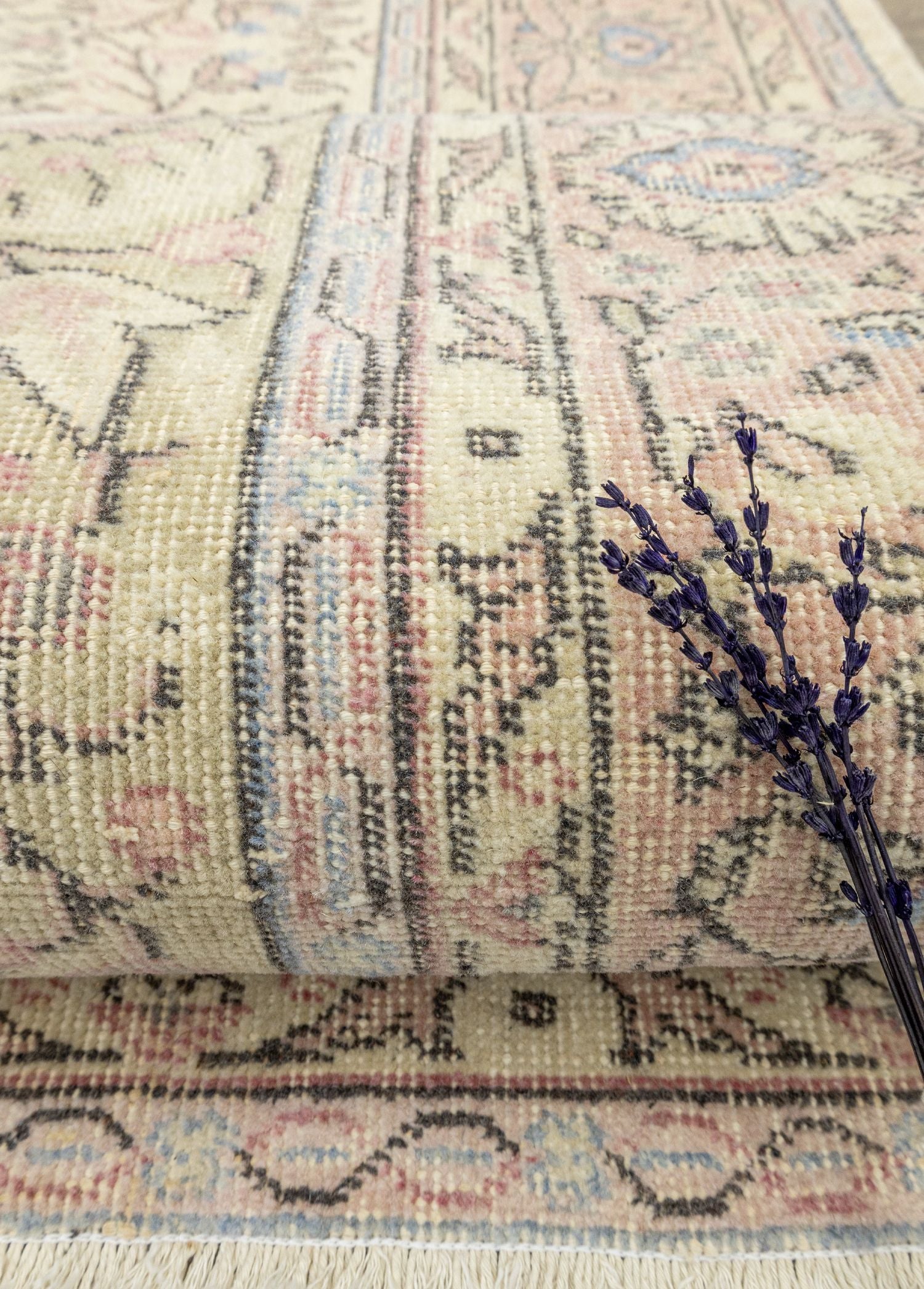 Soho Antiq-Neyt Vintage El Dokuma Halı 213x317 Cm-3-Milagron.com