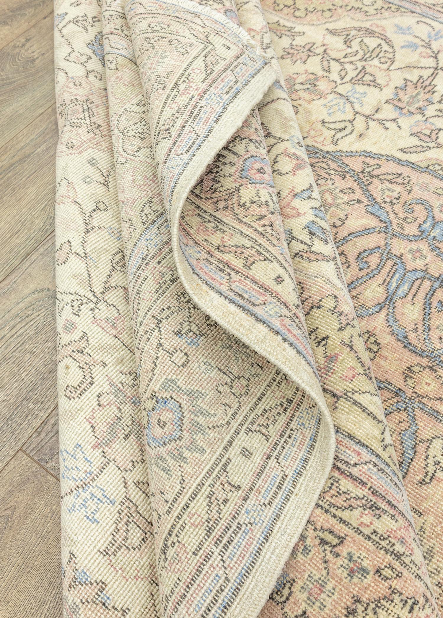 Soho Antiq-Neyt Vintage El Dokuma Halı 213x317 Cm-5-Milagron.com