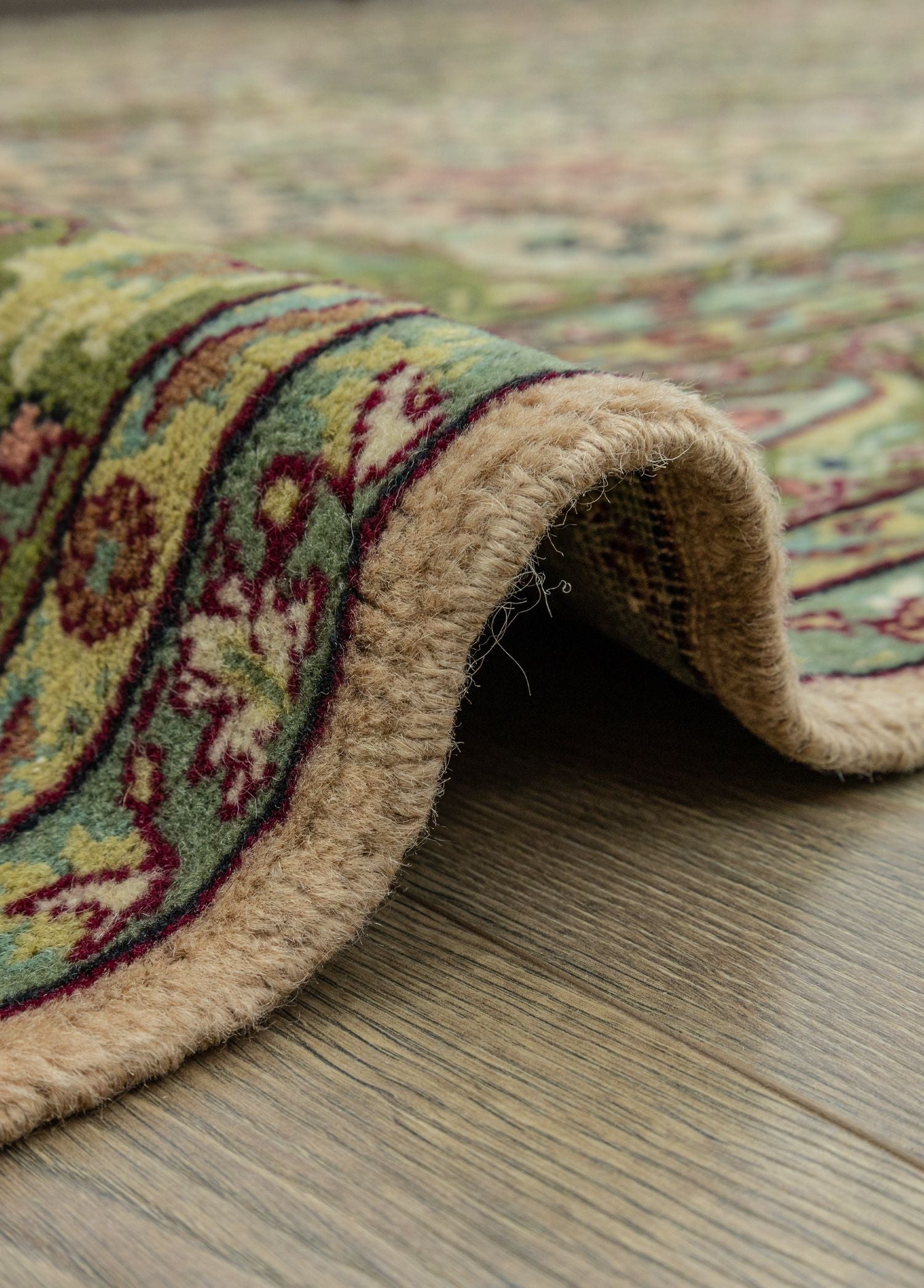 Soho Antiq-Olivia Madalyon Tasarımlı El Dokuma Halı 206x309 Cm-Halı-5-Milagron.com