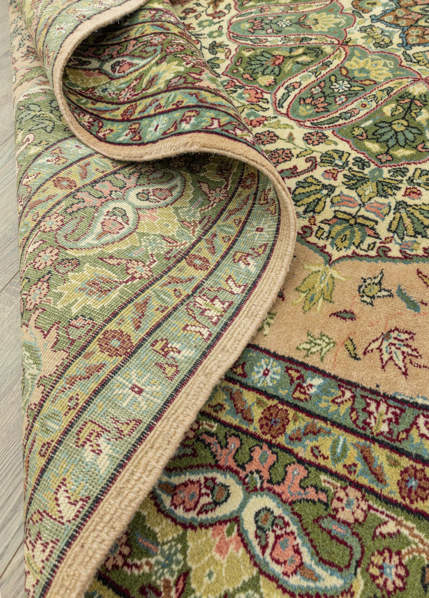 Soho Antiq-Olivia Madalyon Tasarımlı El Dokuma Halı 206x309 Cm-Halı-6-Milagron.com