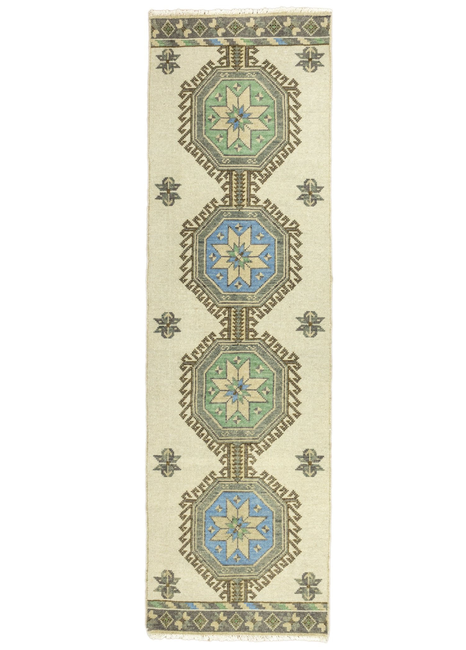 Soho Antiq-Parsabad El Dokuma Uşak Yolluk 75x247 Cm-Halı-1-Milagron.com