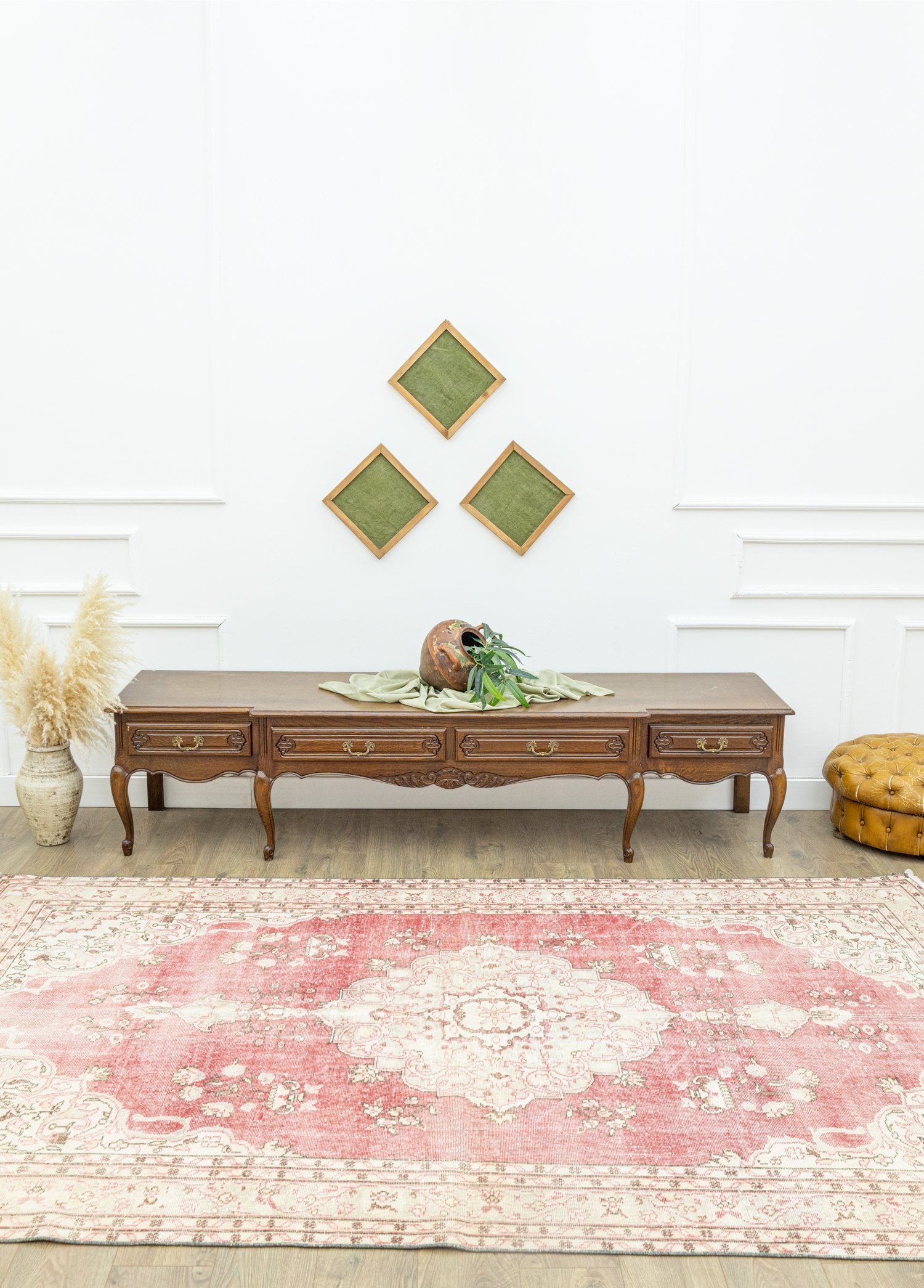 Soho Antiq-Payam çiçek Desenli El Dokuma Halı 181x301 Cm-Halı-2-Milagron.com