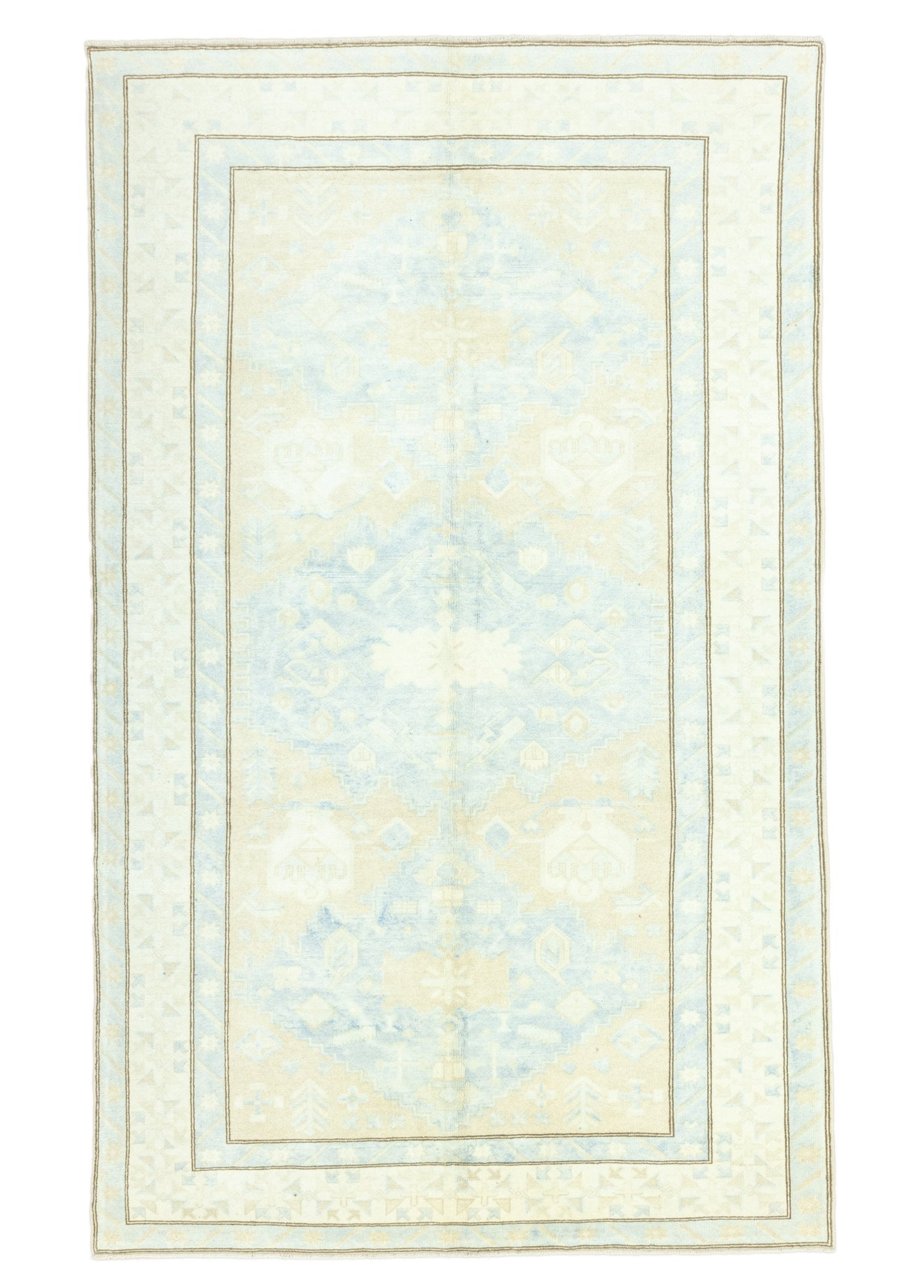 Soho Antiq-Pelar El Dokuma Vintage Halı 199x312 Cm-Halı-1-Milagron.com