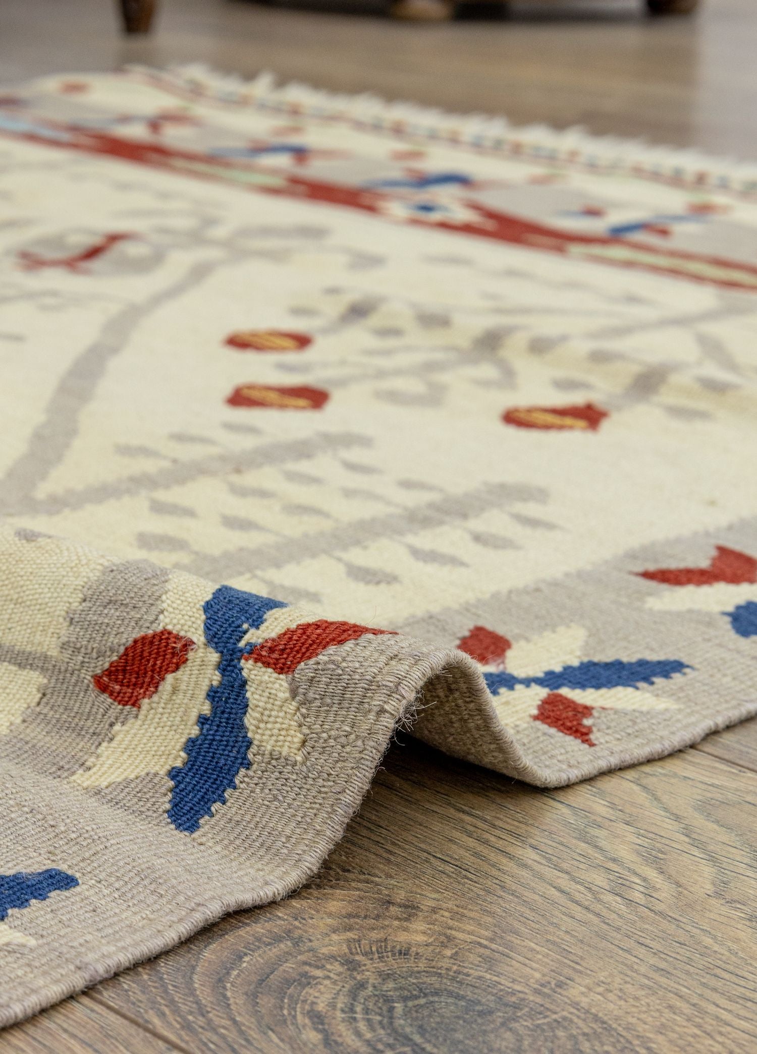 Soho Antiq-Peren şarköy Desenli Yün Kilim 115x172 Cm-5-Milagron.com