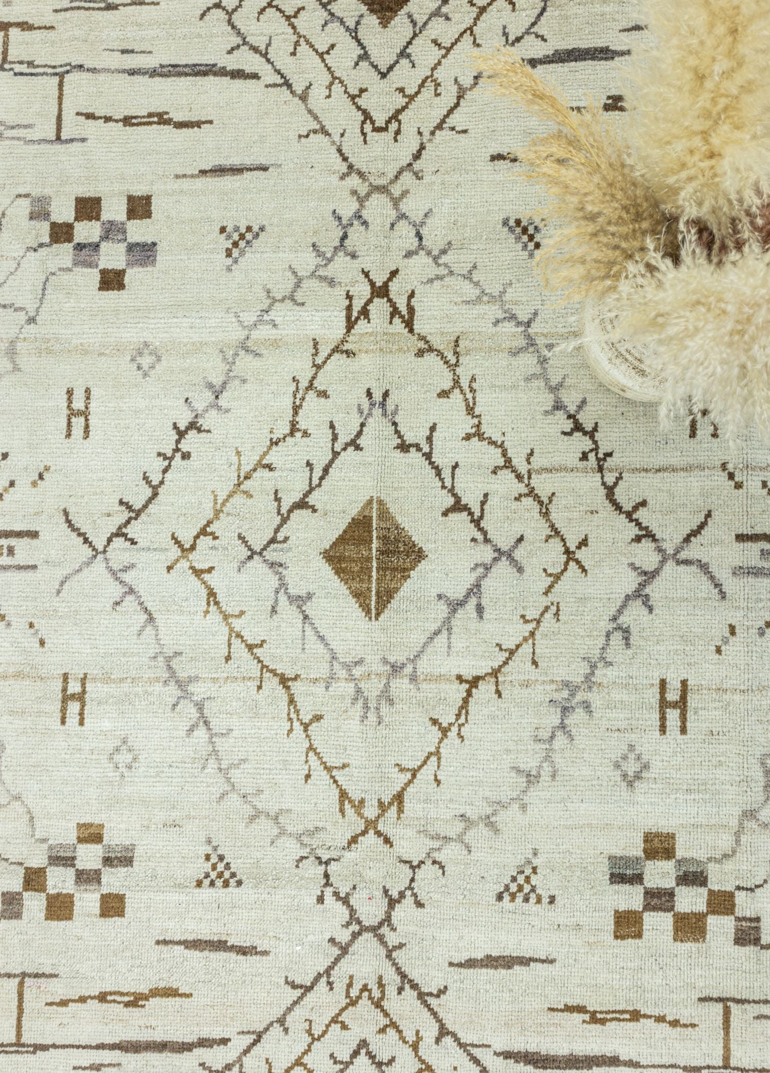 Soho Antiq-Pomelon İlkel Tasarımlı Yün Halı 229x294 Cm-Halı-3-Milagron.com