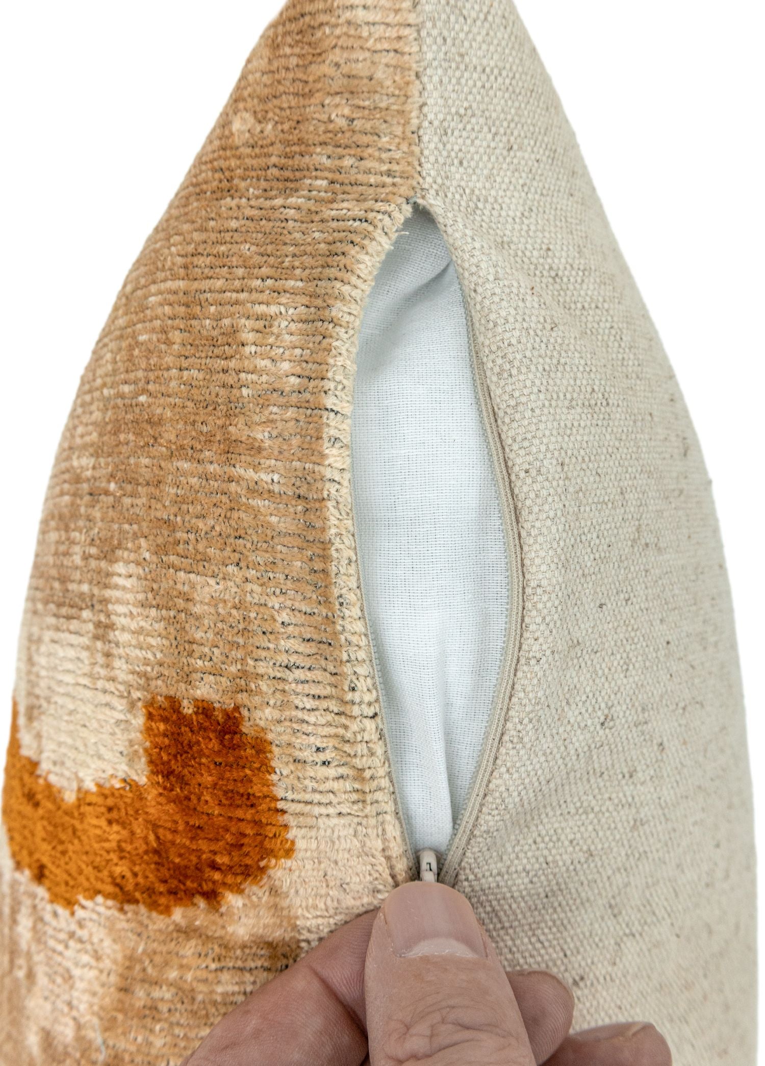 Soho Antiq-Prunus Çita Desenli İkat Kırlent 60x40 Cm-Kırlent-7-Milagron.com