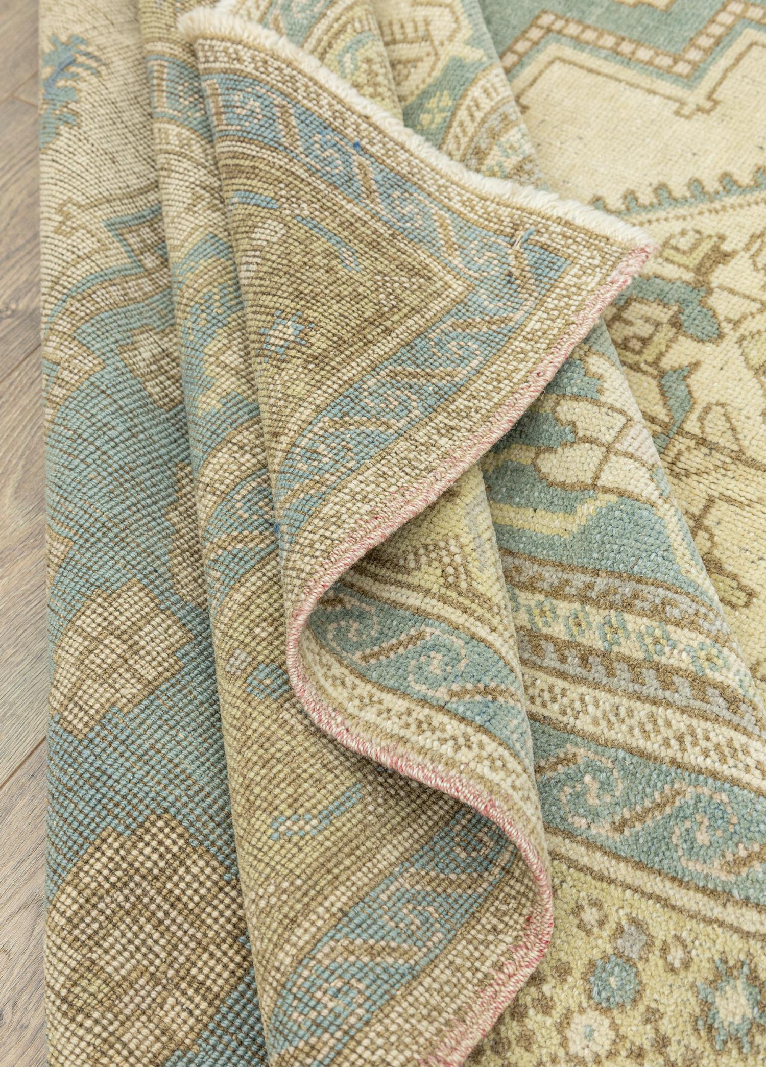 Soho Antiq-Rafsan El Dokuma Taşpınar Halısı 190x371 Cm-6-Milagron.com