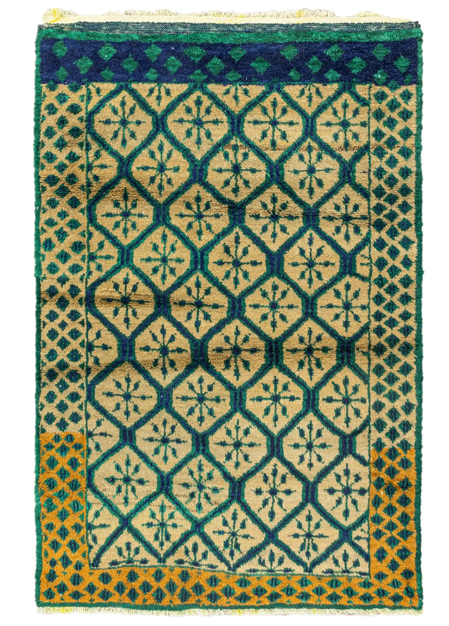 Soho Antiq-Razavi Geometrik Desenli Tülü Halı 120x178 Cm-1-Milagron.com
