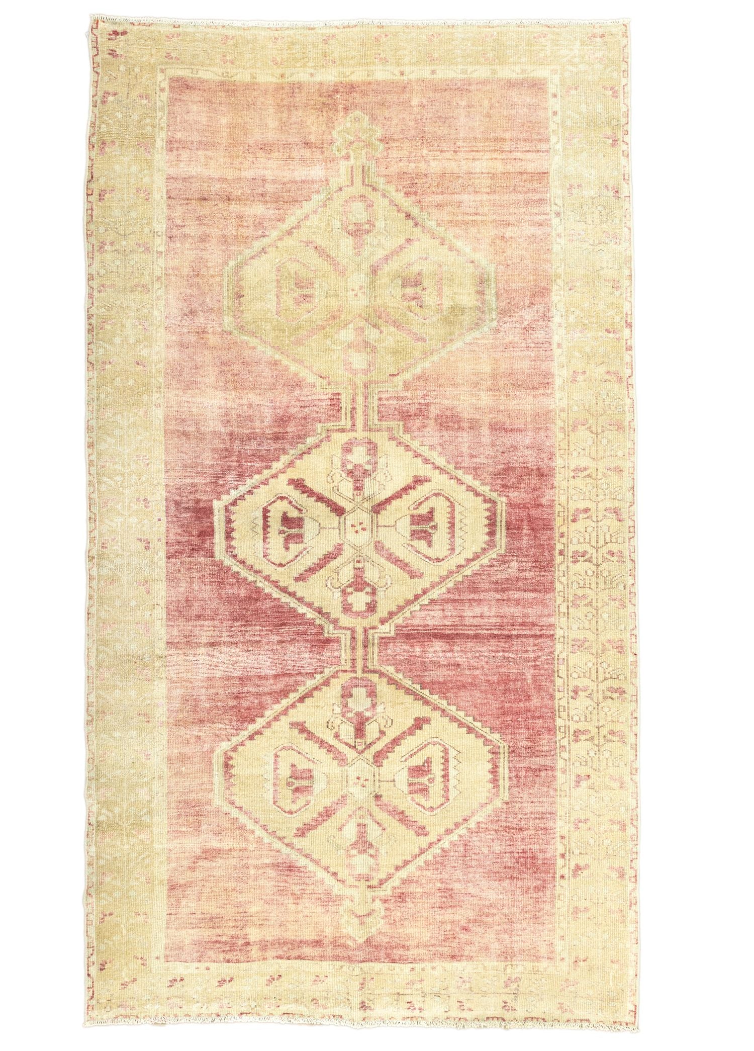 Soho Antiq-Riva Geometrik Tasarımlı El Dokuma Halı 169x295 Cm-Halı-1-Milagron.com