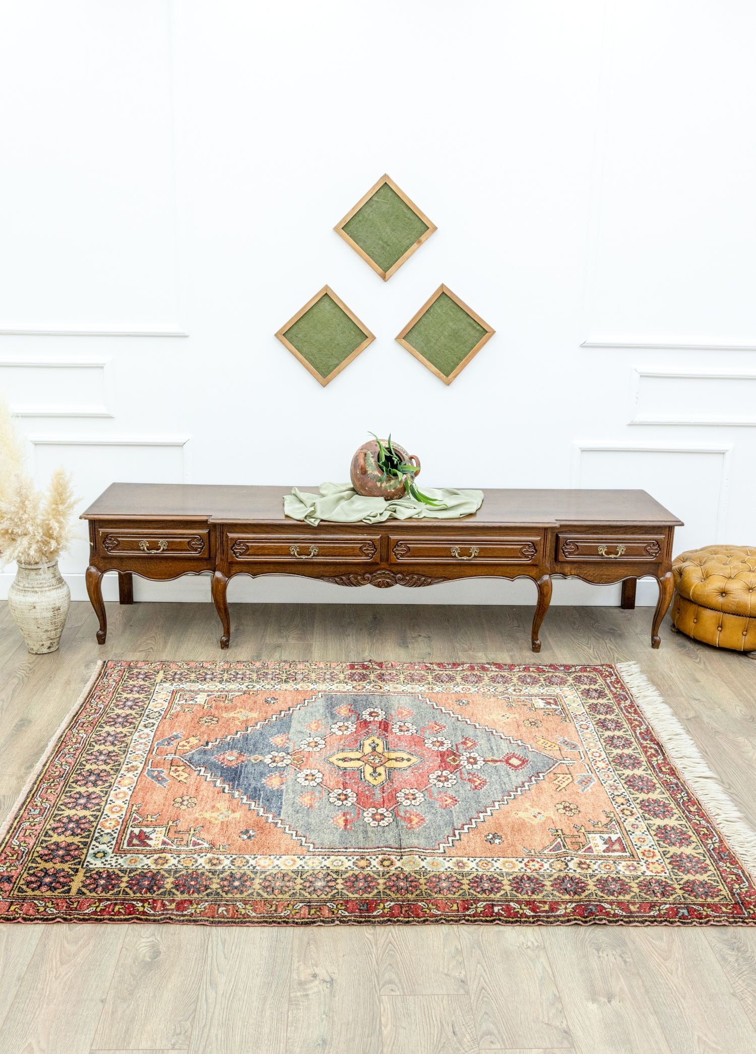 Soho Antiq-Sadaf El Dokuma Yün Dazkırı Halı 153x189 Cm-Halı-2-Milagron.com