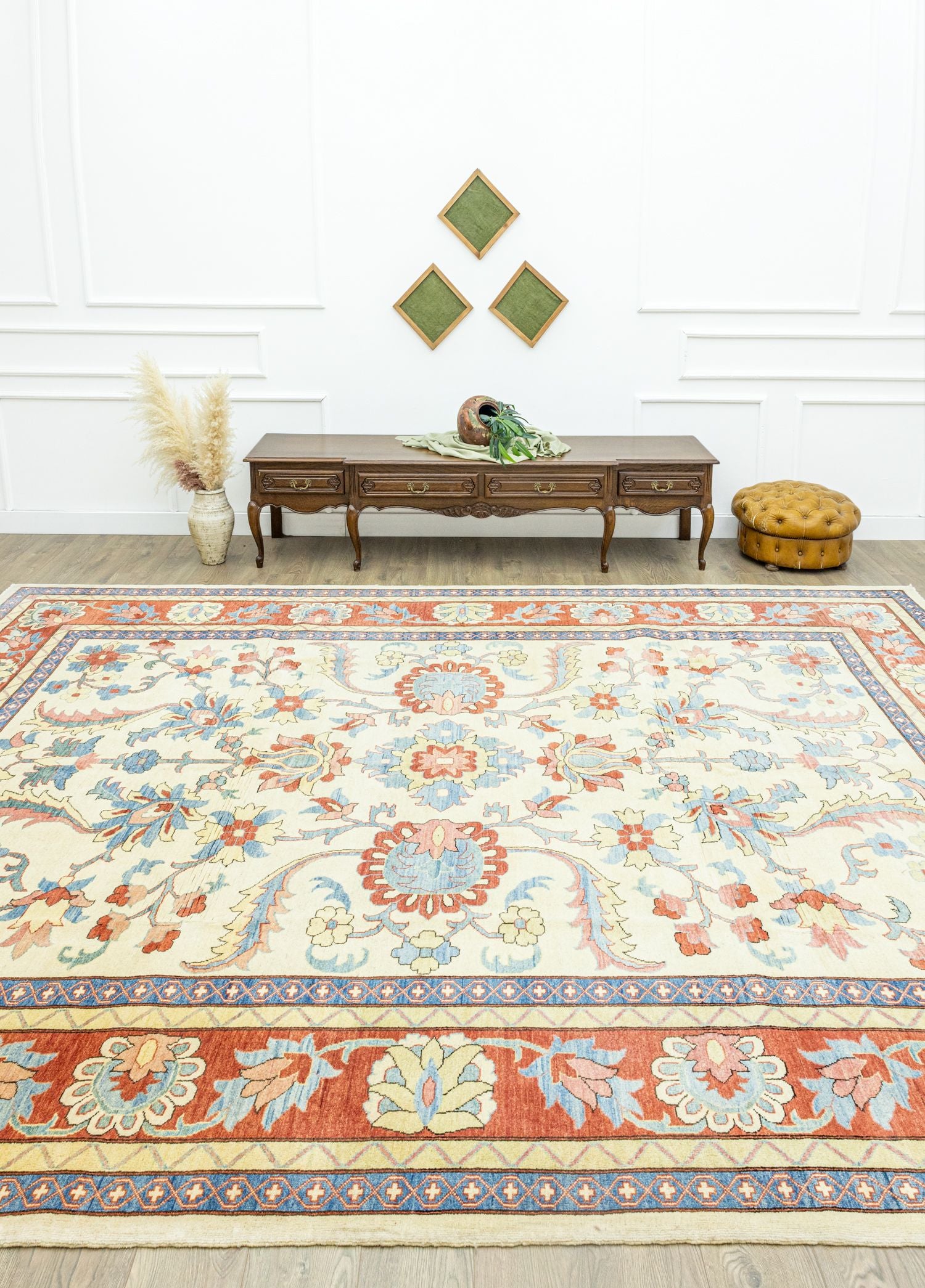 Soho Antiq-Saiva El Dokuma Büyük Uşak Halı 307x414 Cm-Halı-2-Milagron.com