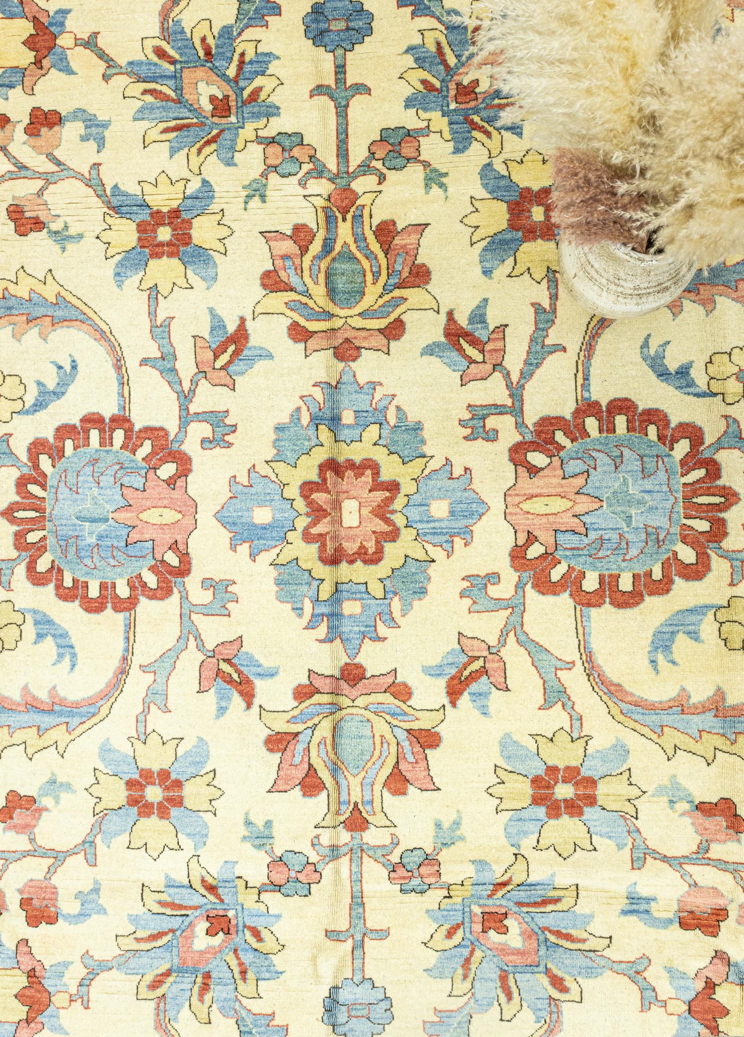 Soho Antiq-Saiva El Dokuma Büyük Uşak Halı 307x414 Cm-Halı-3-Milagron.com