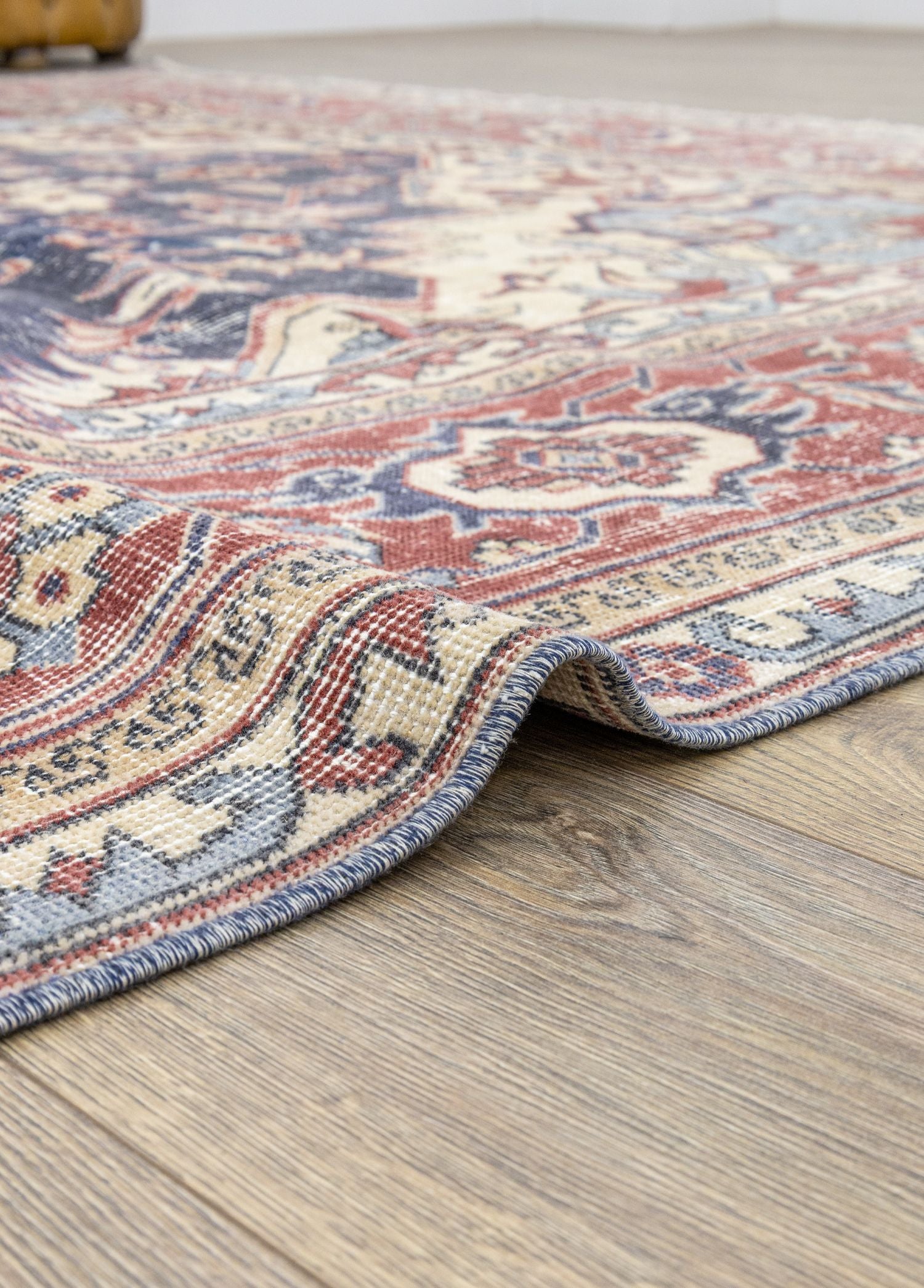 Soho Antiq-Satu Rustik Desenli El Dokuma Halı 229x348 Cm-3-Milagron.com