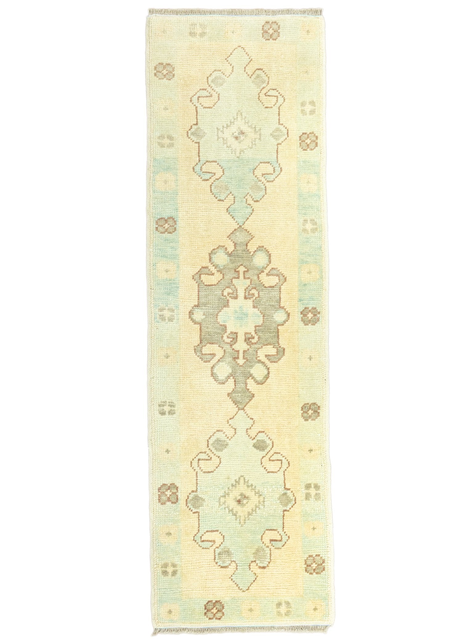 Soho Antiq-Semen El Dokuma Yün Yolluk 58x197 Cm-Halı-1-Milagron.com