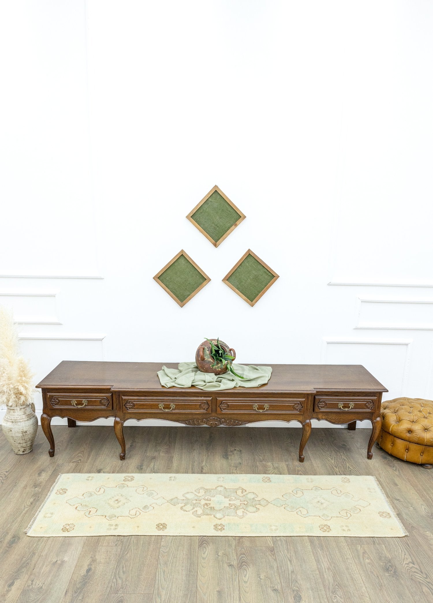 Soho Antiq-Semen El Dokuma Yün Yolluk 58x197 Cm-Halı-2-Milagron.com